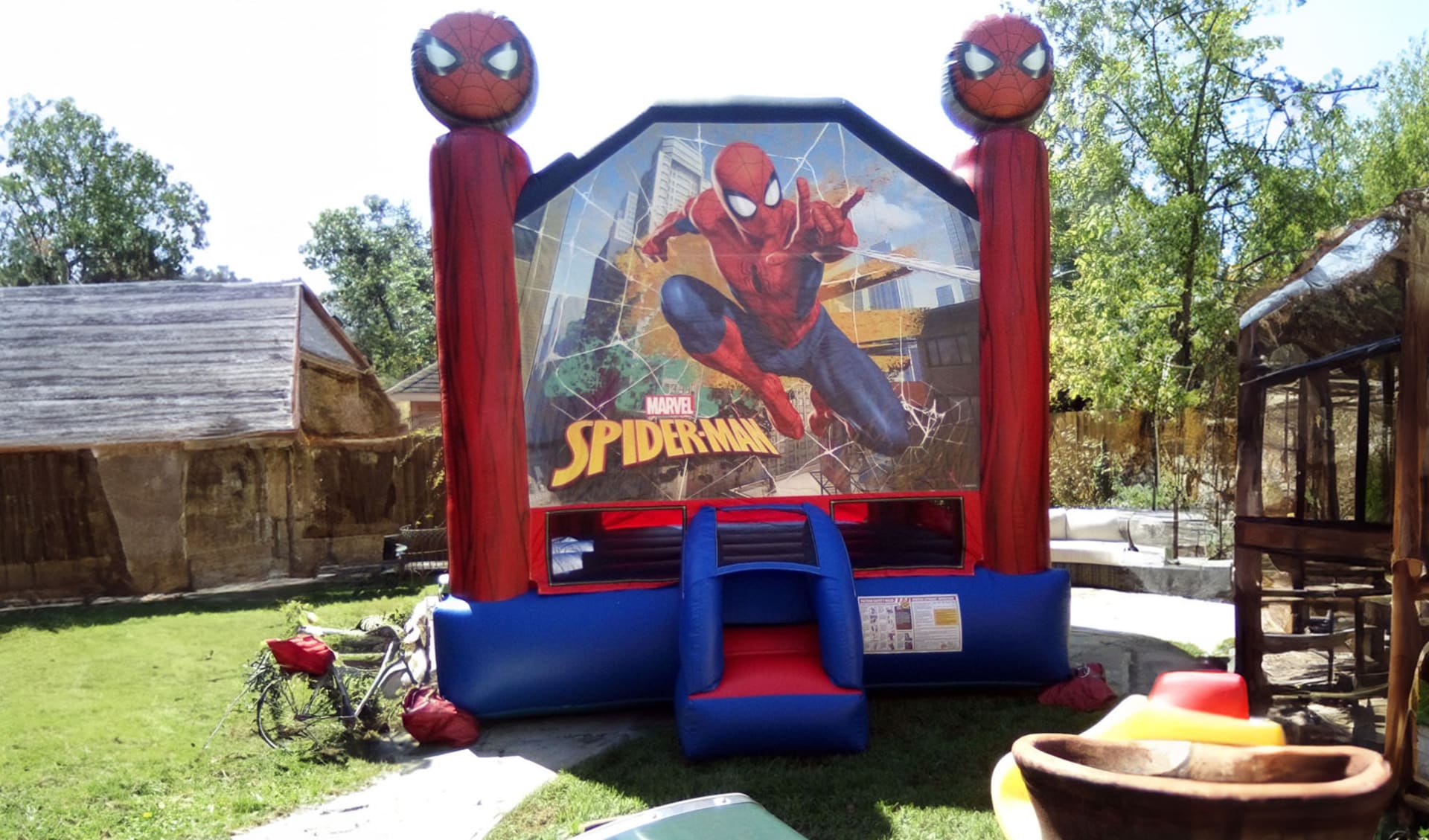 15 x 15 Spider Bounce House Party Rentals