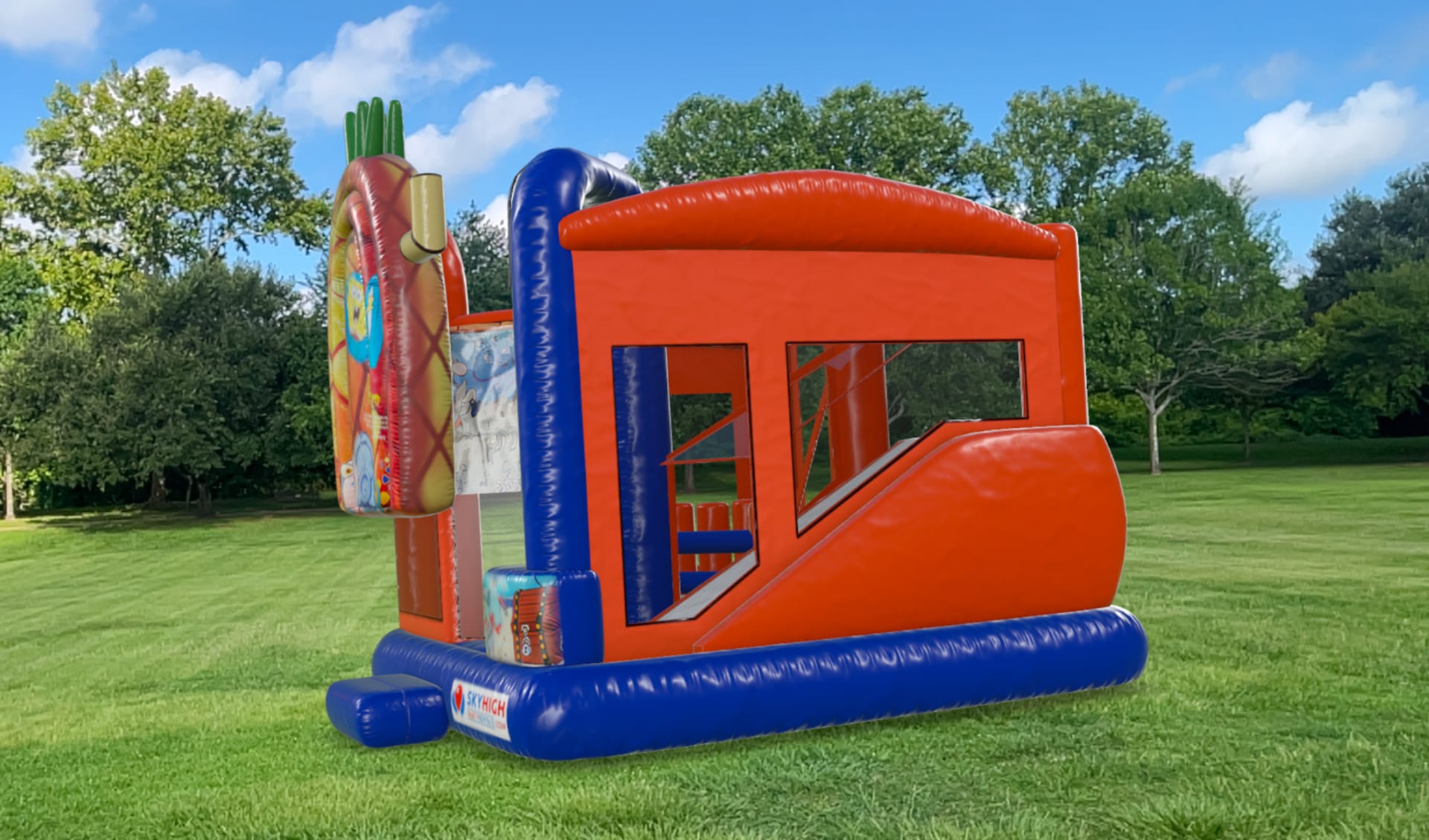 Spongebob bounce 5in1 house