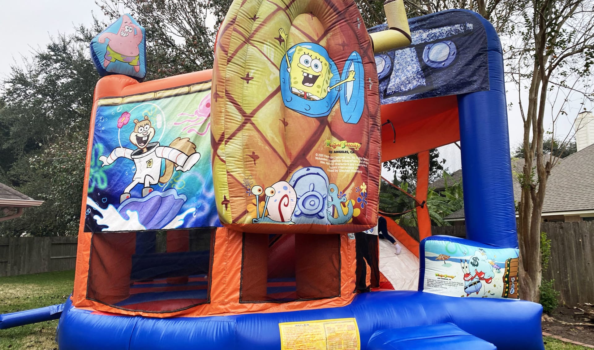 Spongebob bounce 5in1 house