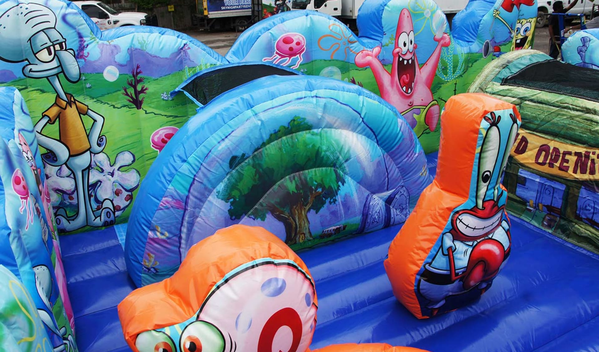 Spongebob Indoors Bounce House