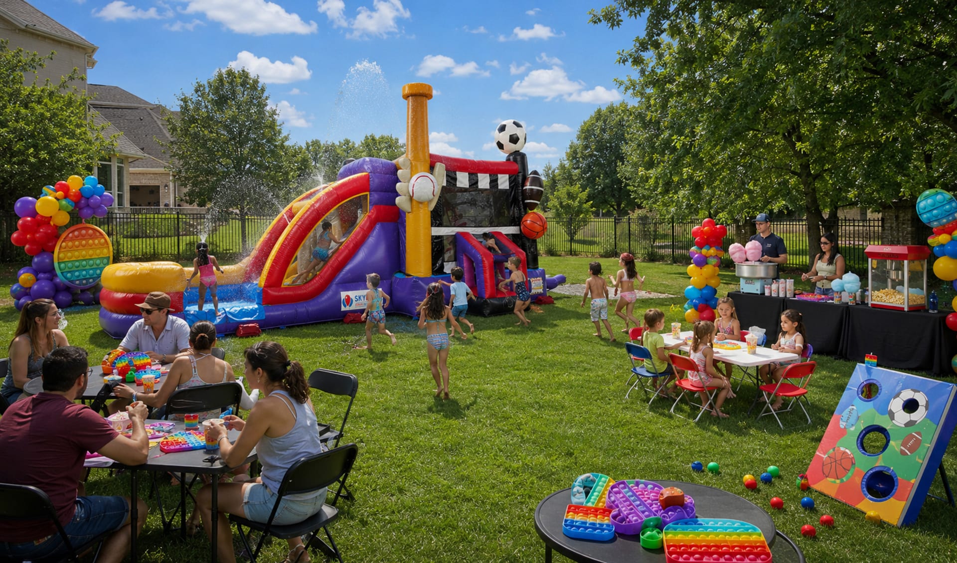 Sports Combo Water Slide