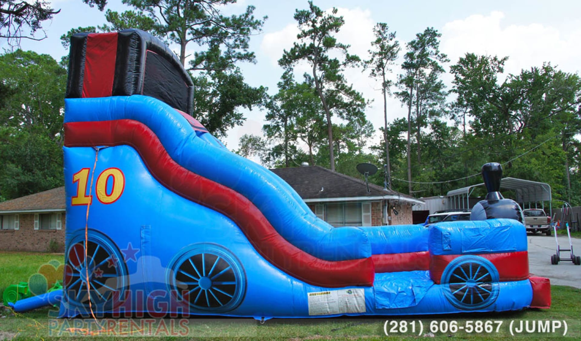 Train Party Slide