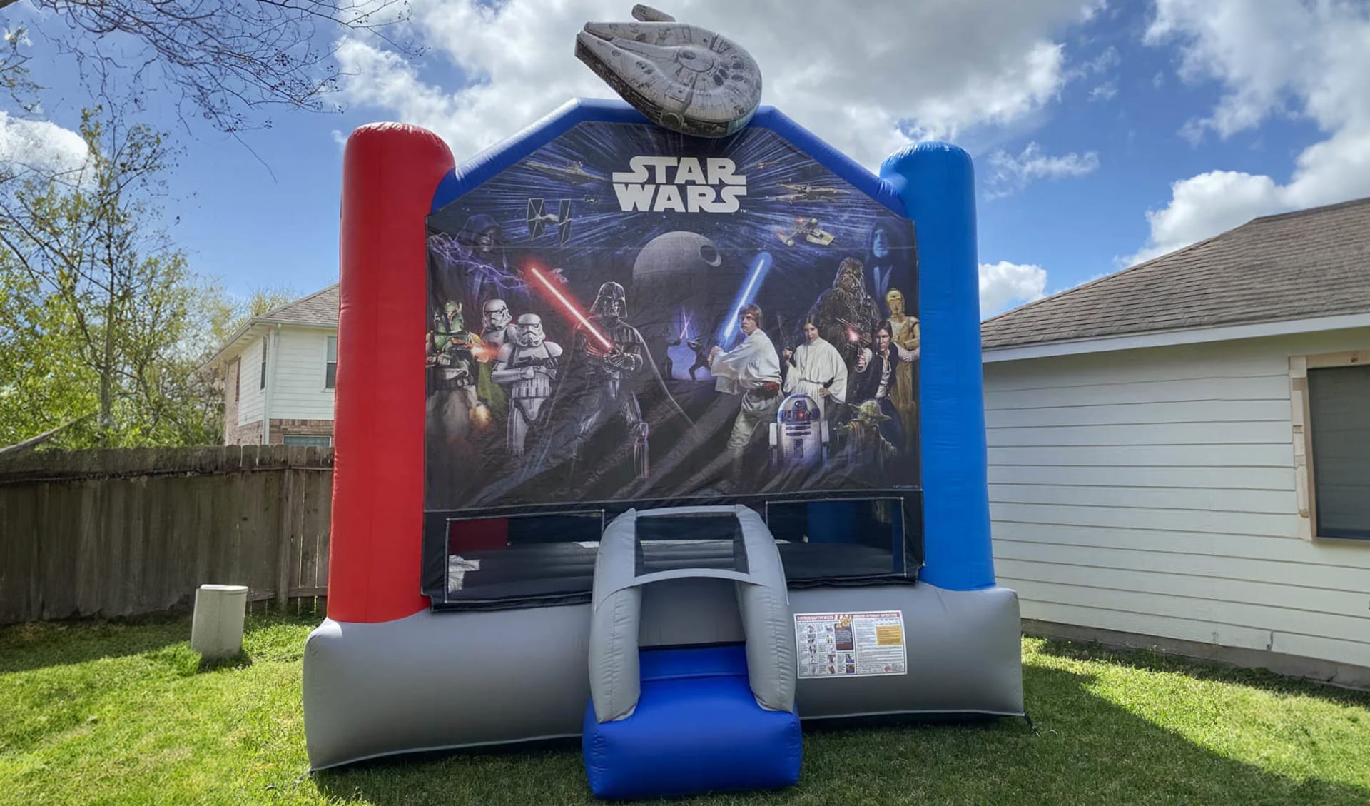 Star Wars Themed Inflatable Castle Inflatable