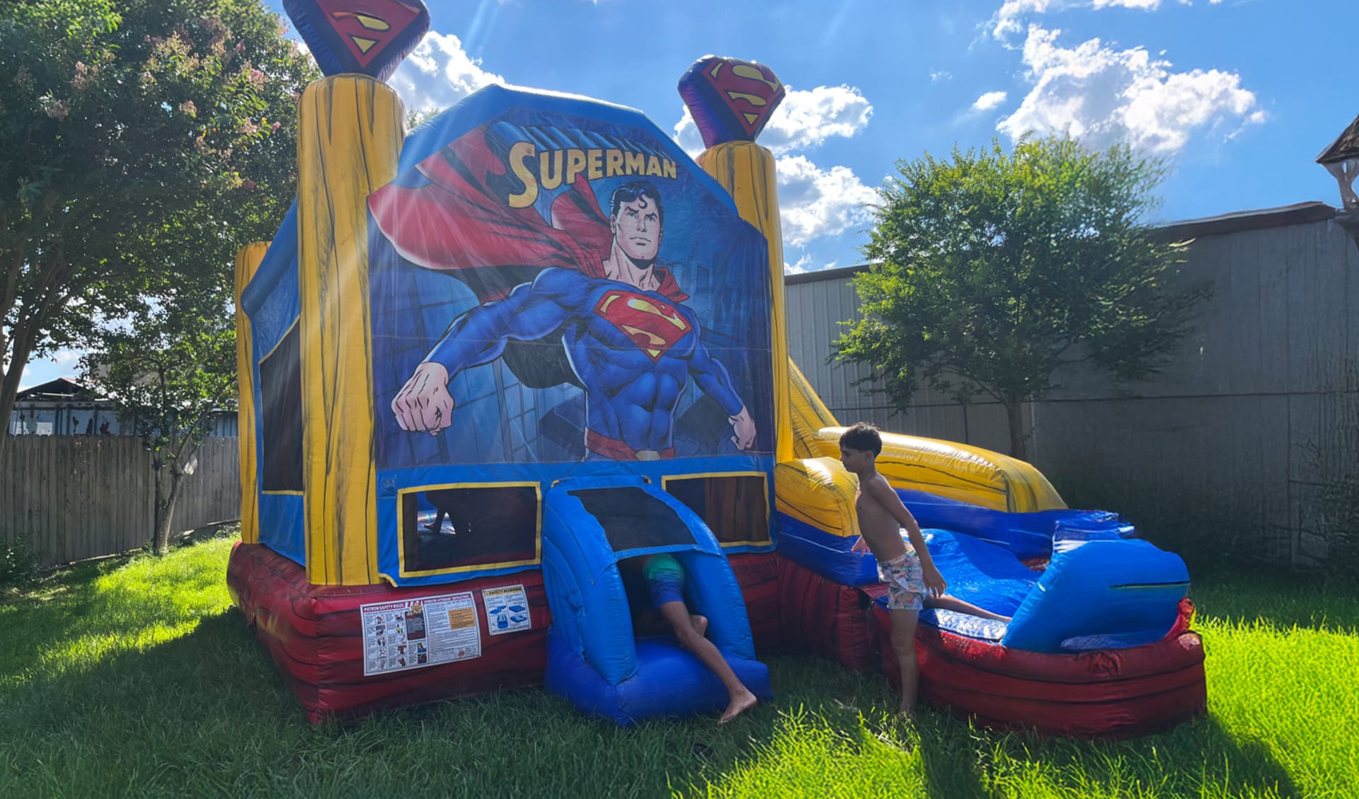 Superman 6in1 Bounce House