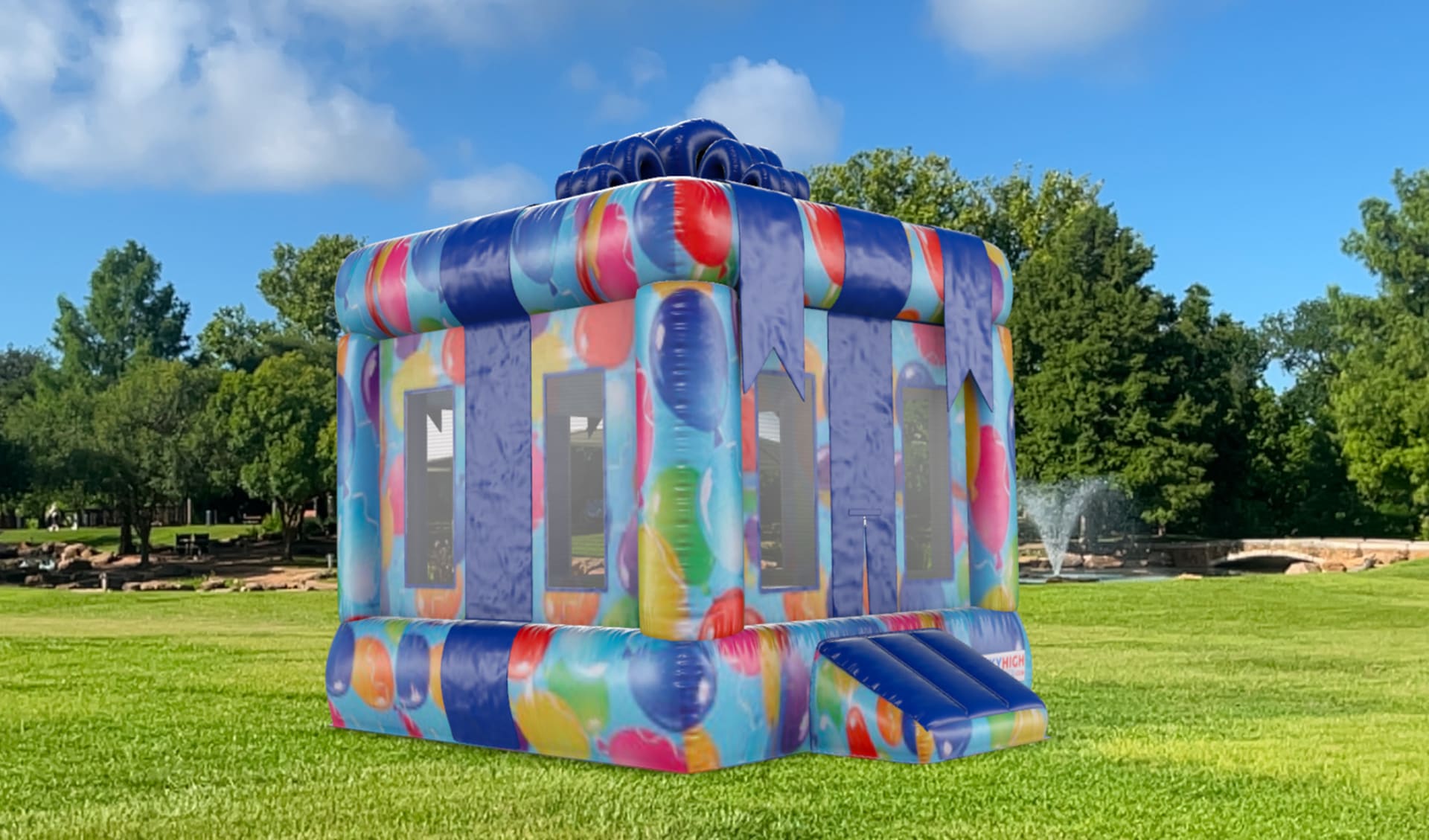 Birthday Shaped Gift Bounce House