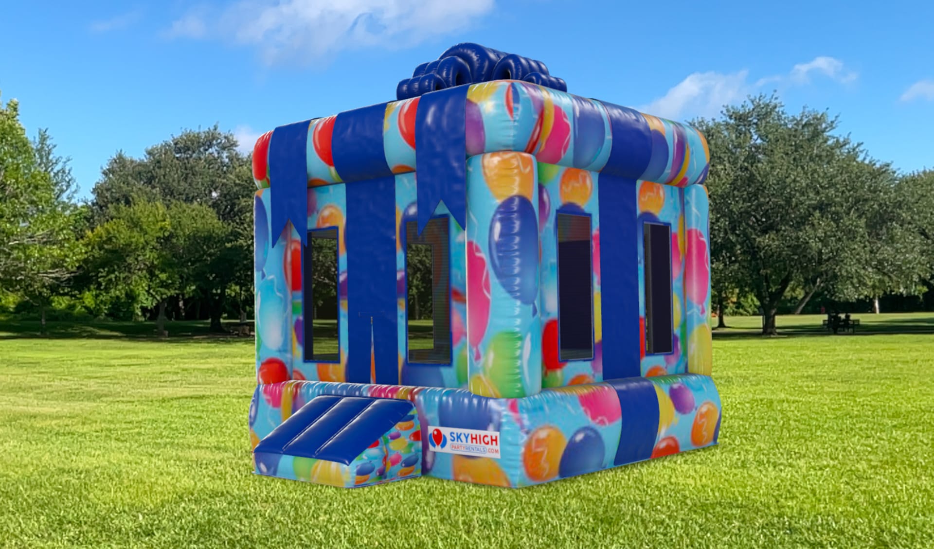 Birthday Shaped Gift Bounce House