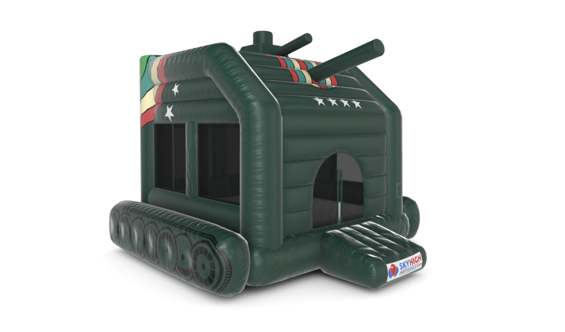 Tank Themed Bounce House Moonwalk Rentals
