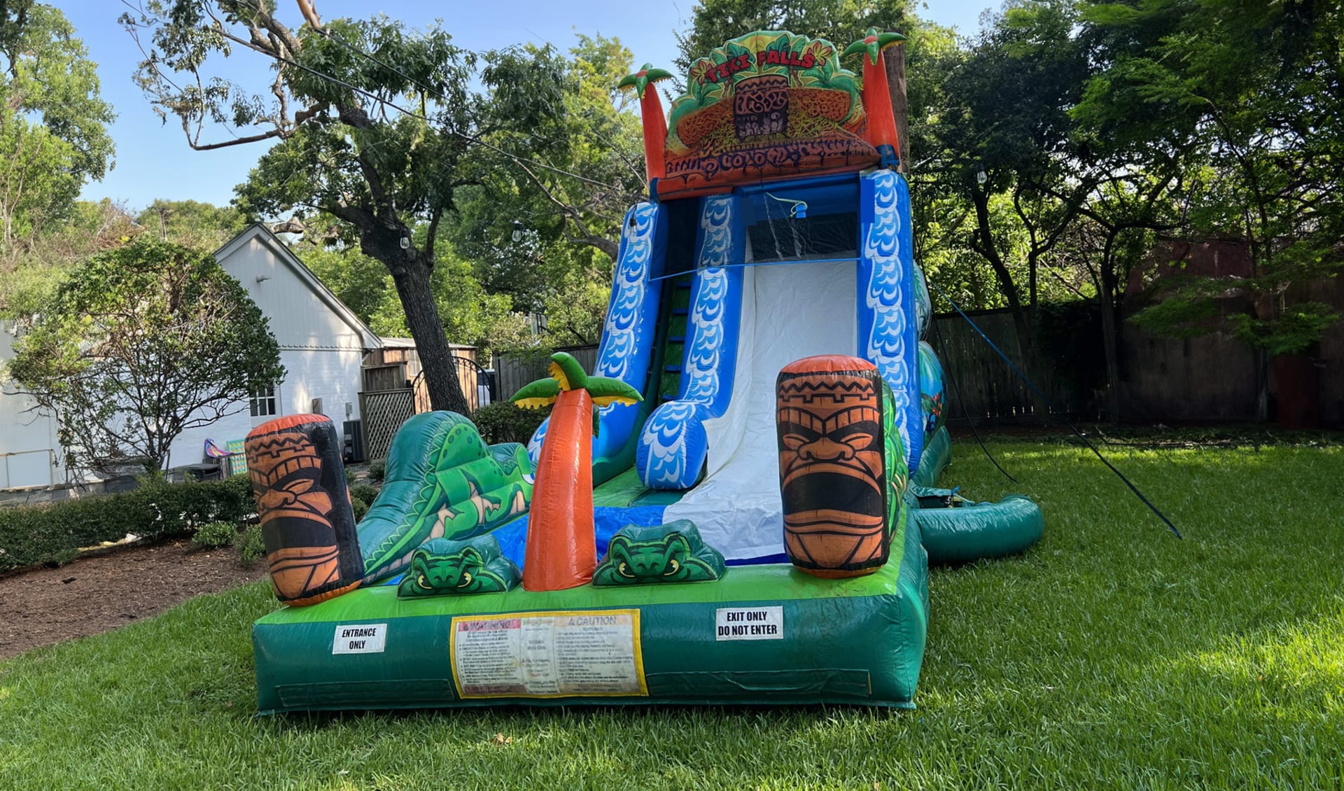 Rent a Tiki Falls Water Slide