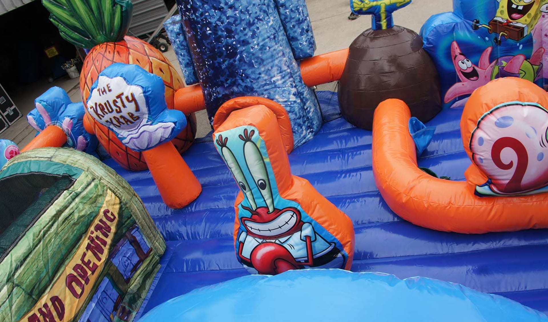 Inside Spongebob Toddler Town in San Antonio