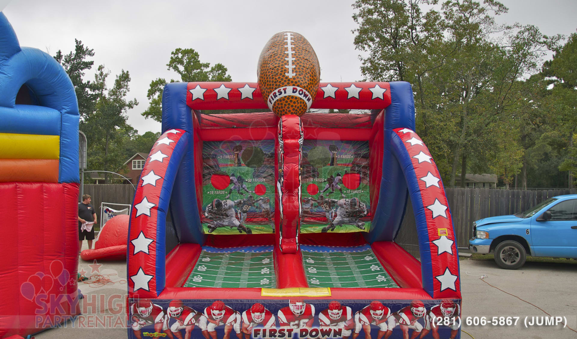 Football Sports Touchdown Throw Pass Game