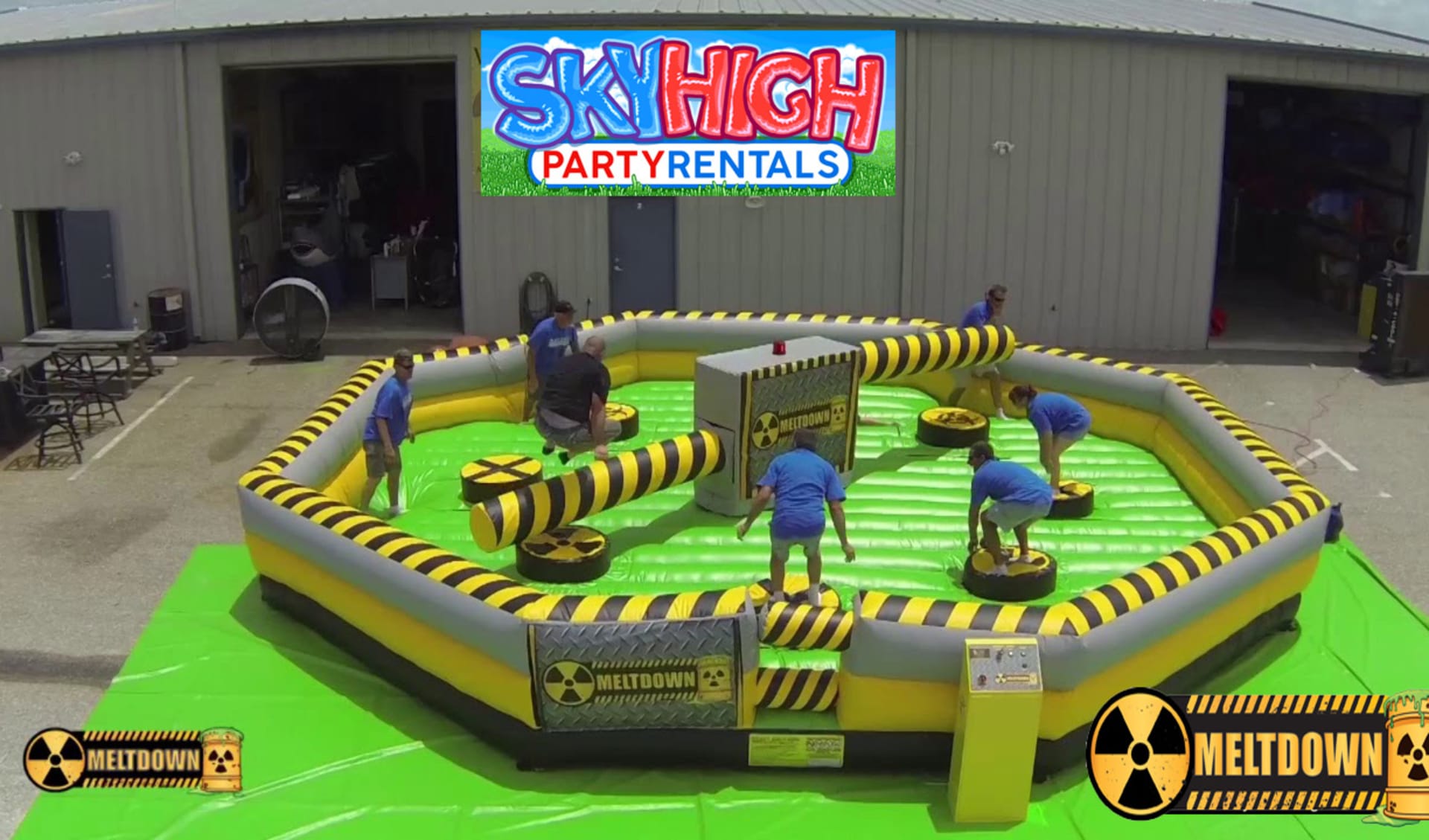 Toxic Meltdown Houston Party Rentals