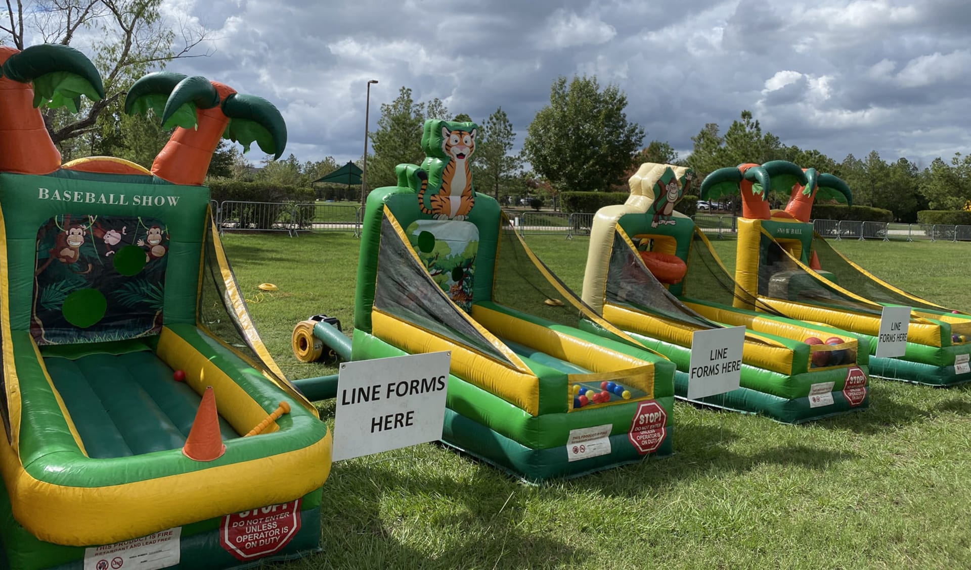 Tropical Themed Carnival Games