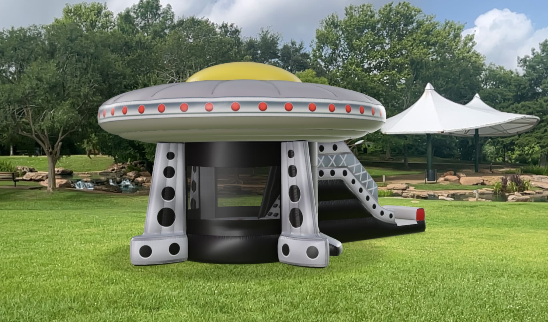 UFO Bounce House Moonwalk Rentals