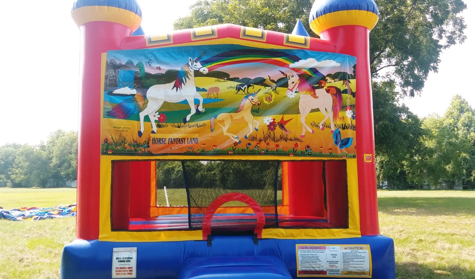 Unicorn Bounce House