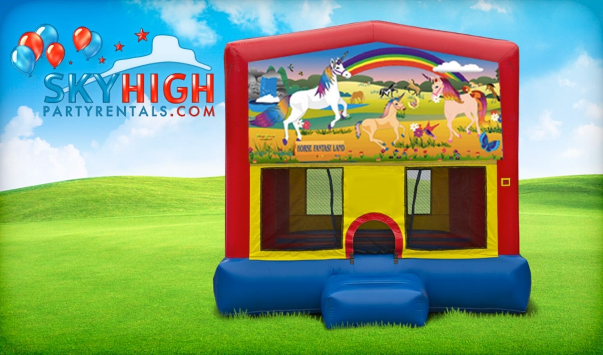 Unicorn Bounce House