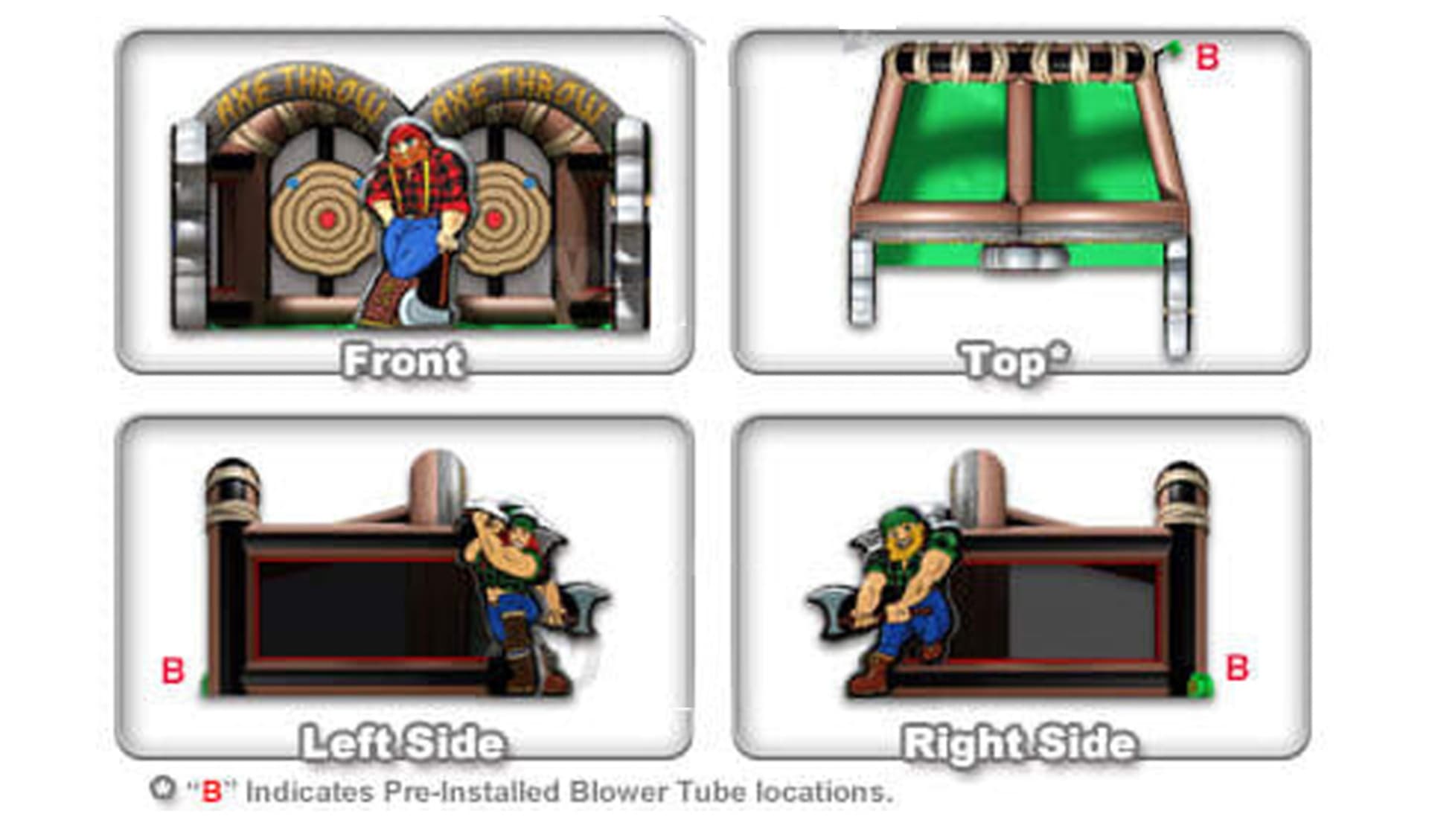 Axe Throwing Rental Schematics