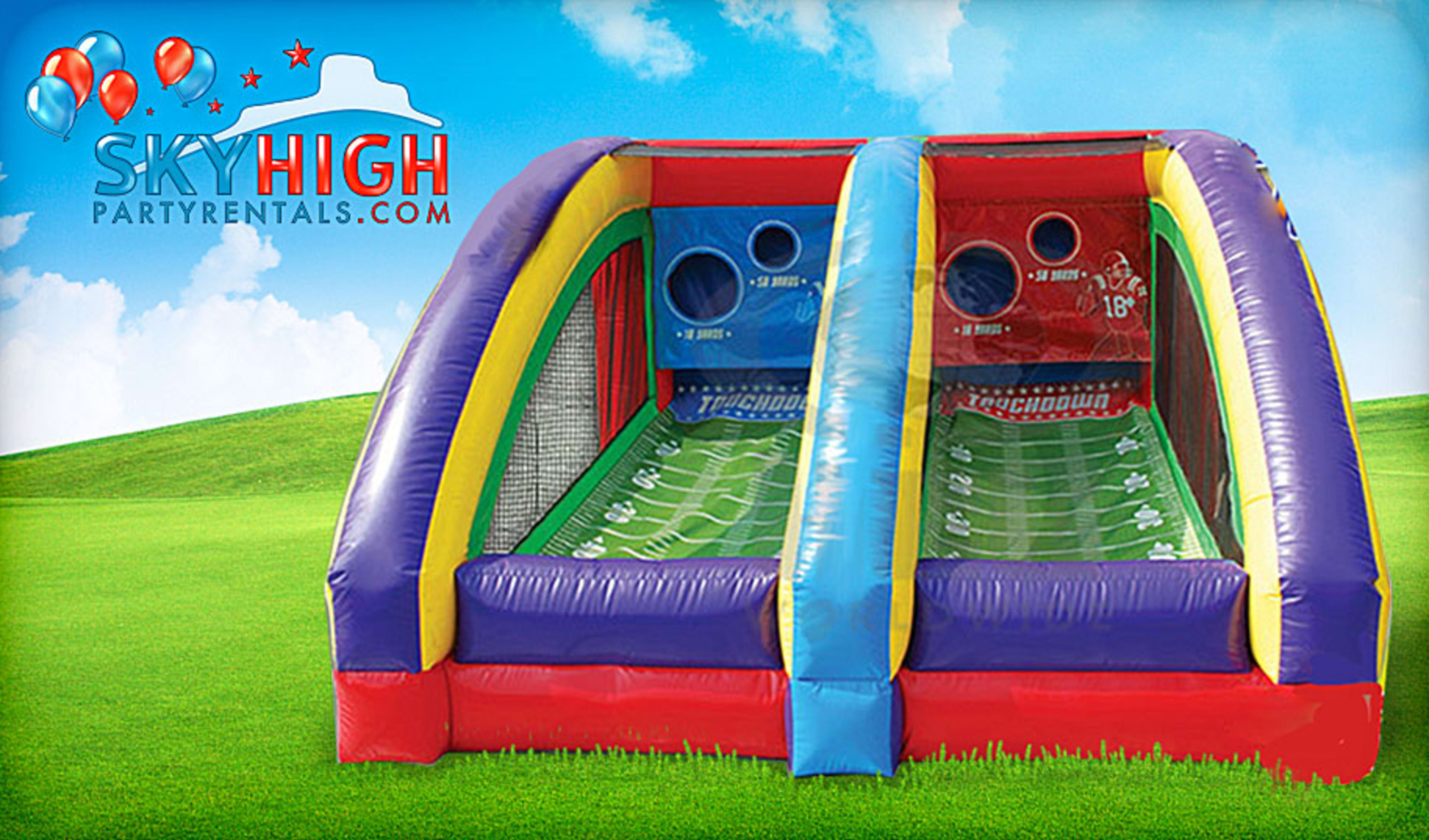 football carnival game rentals
