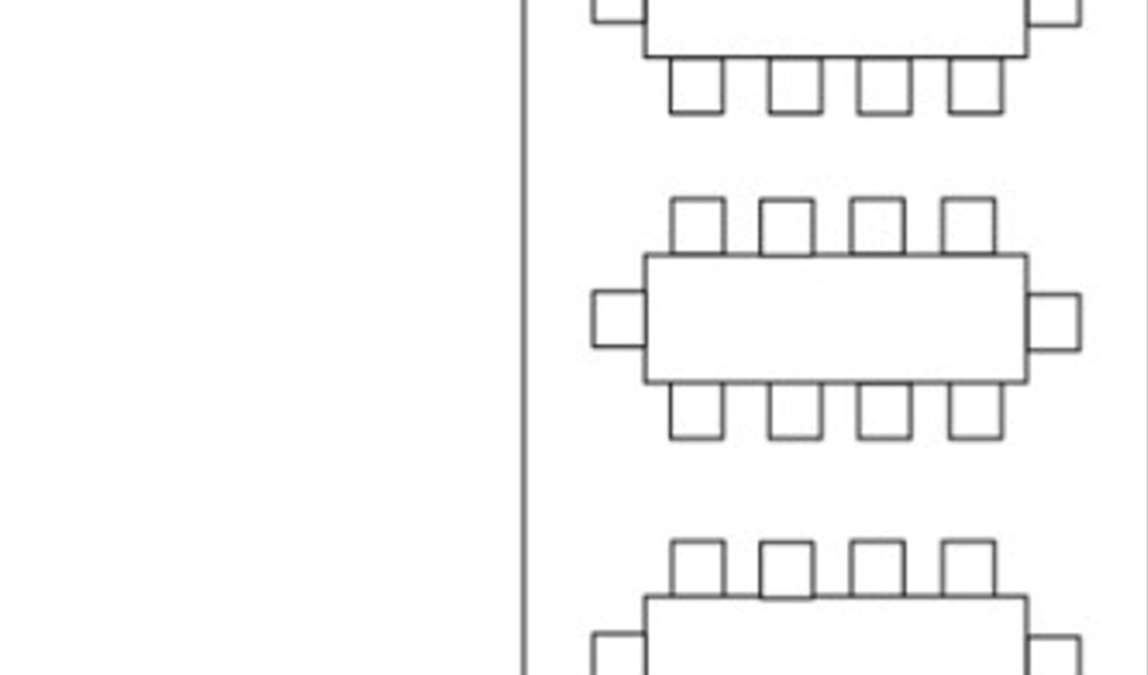 10 x 20 tent layout sample