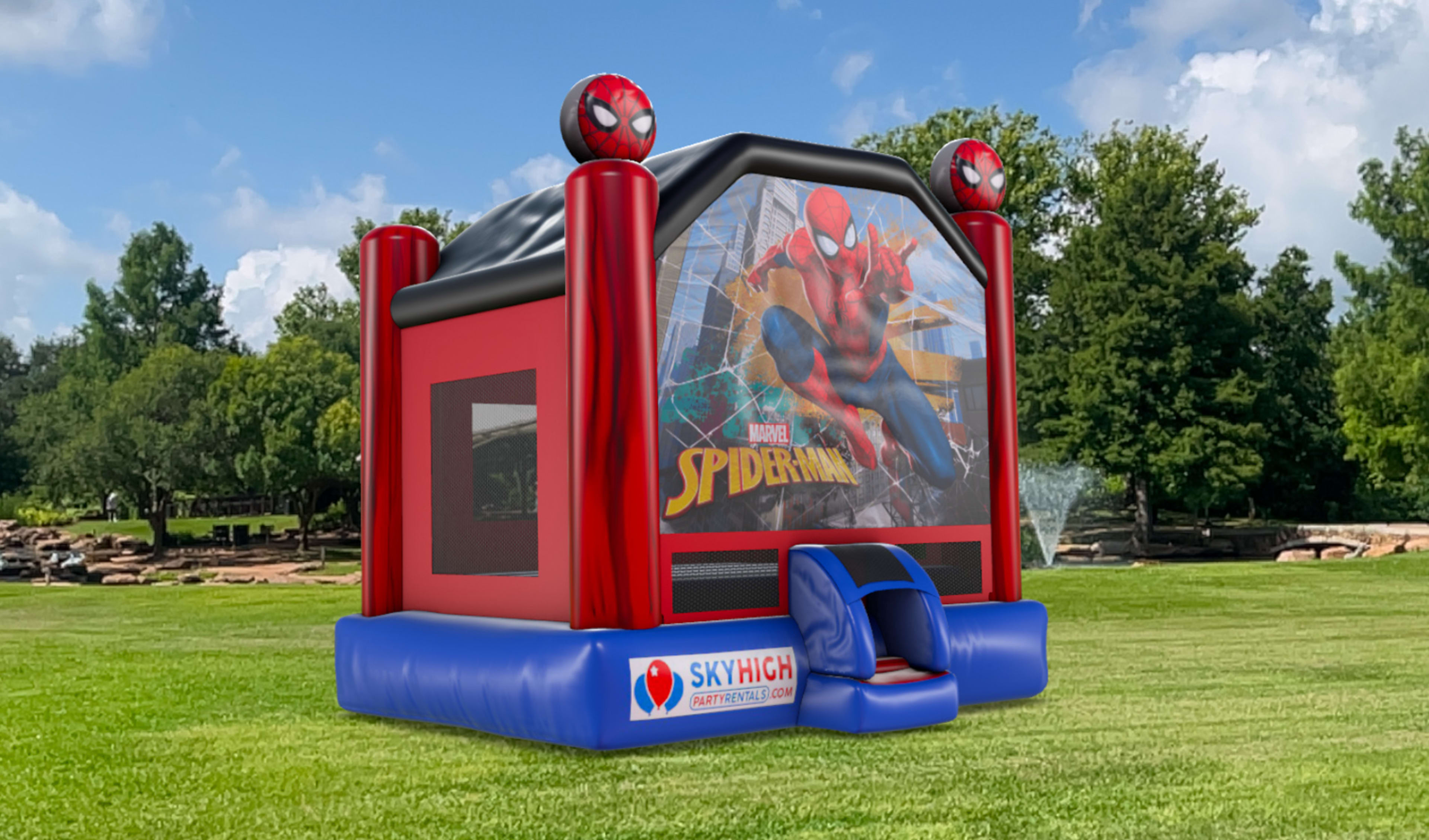 13 x 13 Spider Man Bounce House Party Rentals