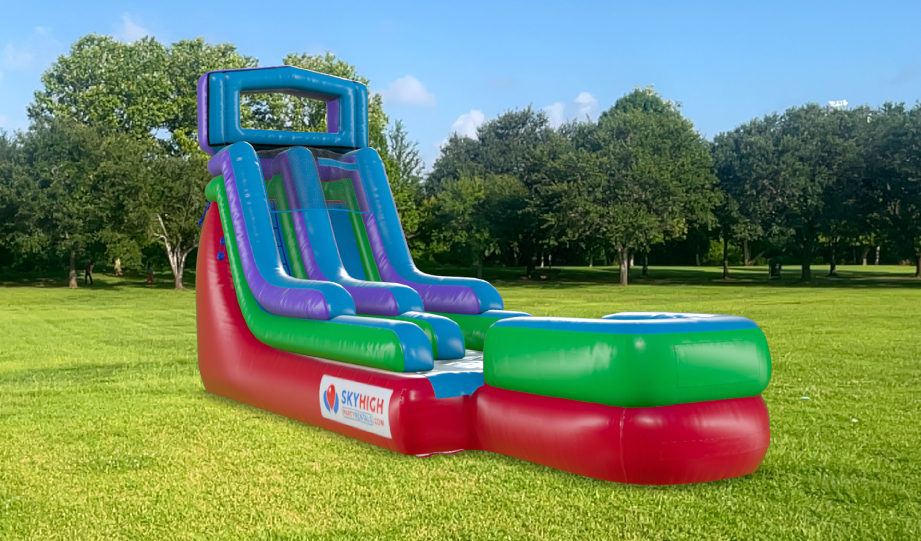 15ft Moana Retro Wet/Dry Slide Rental