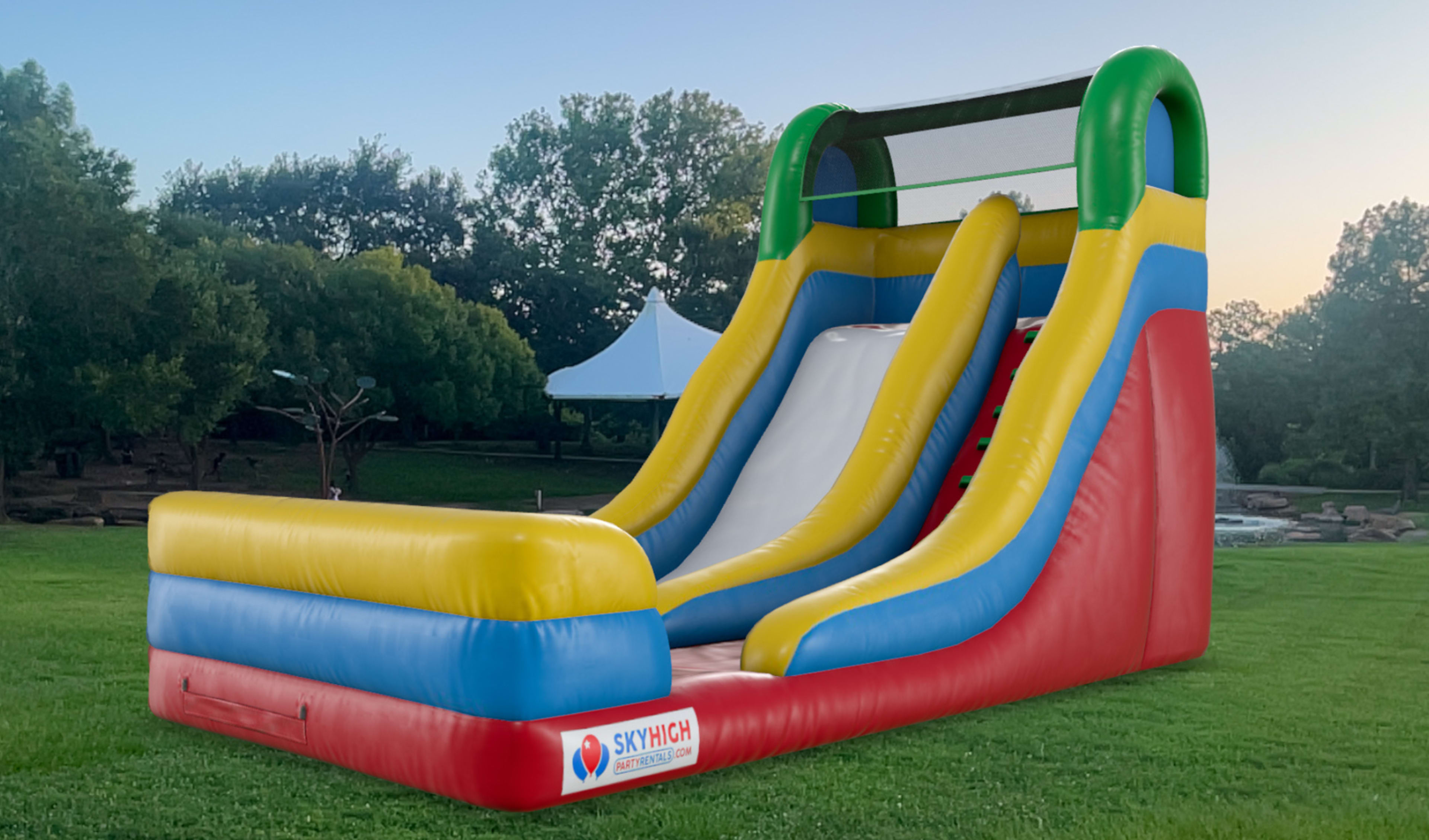 Side 15ft Inflatable Water Slide Rentals