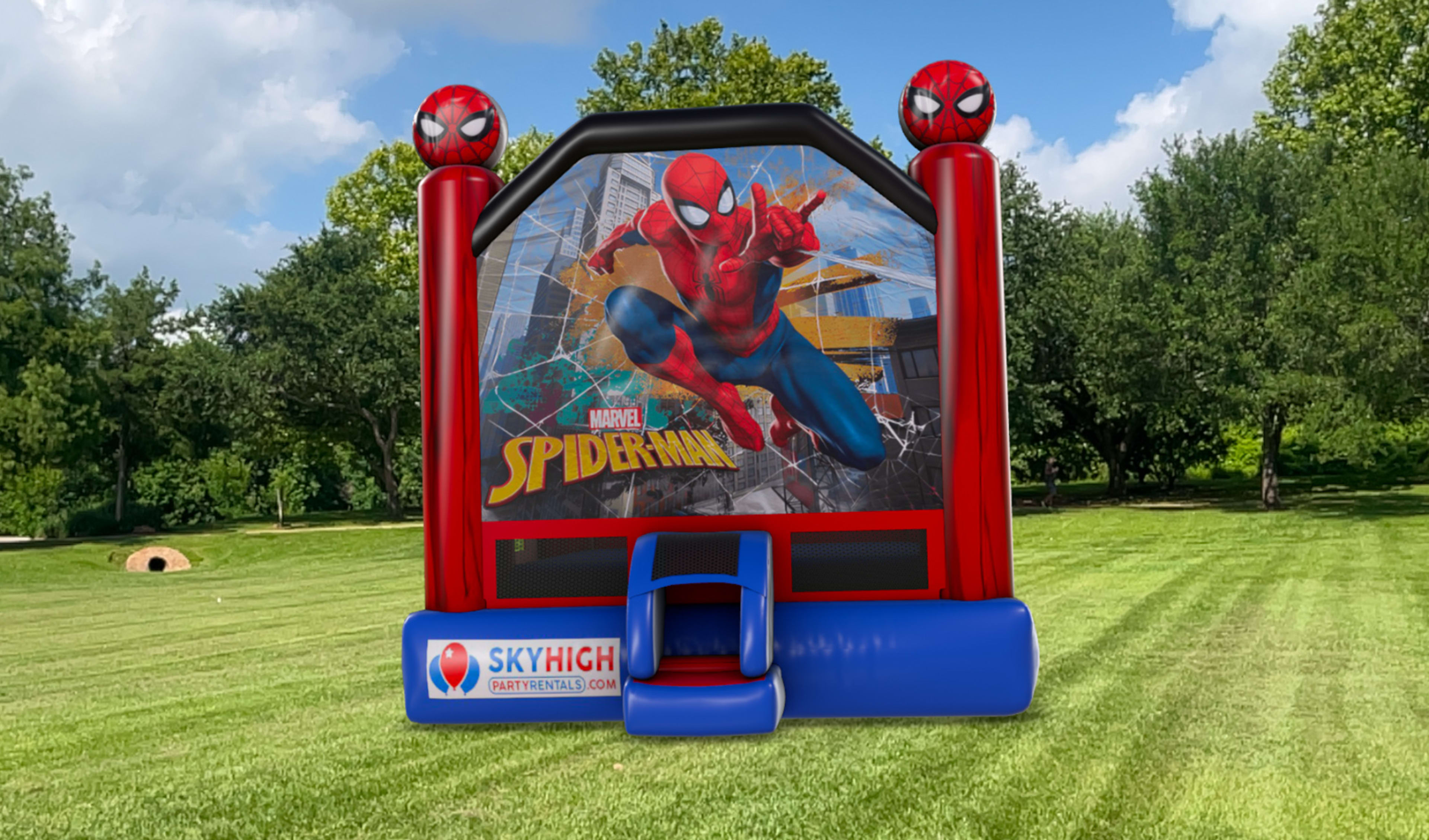 15 x 15 Spider Bounce House Party Rentals