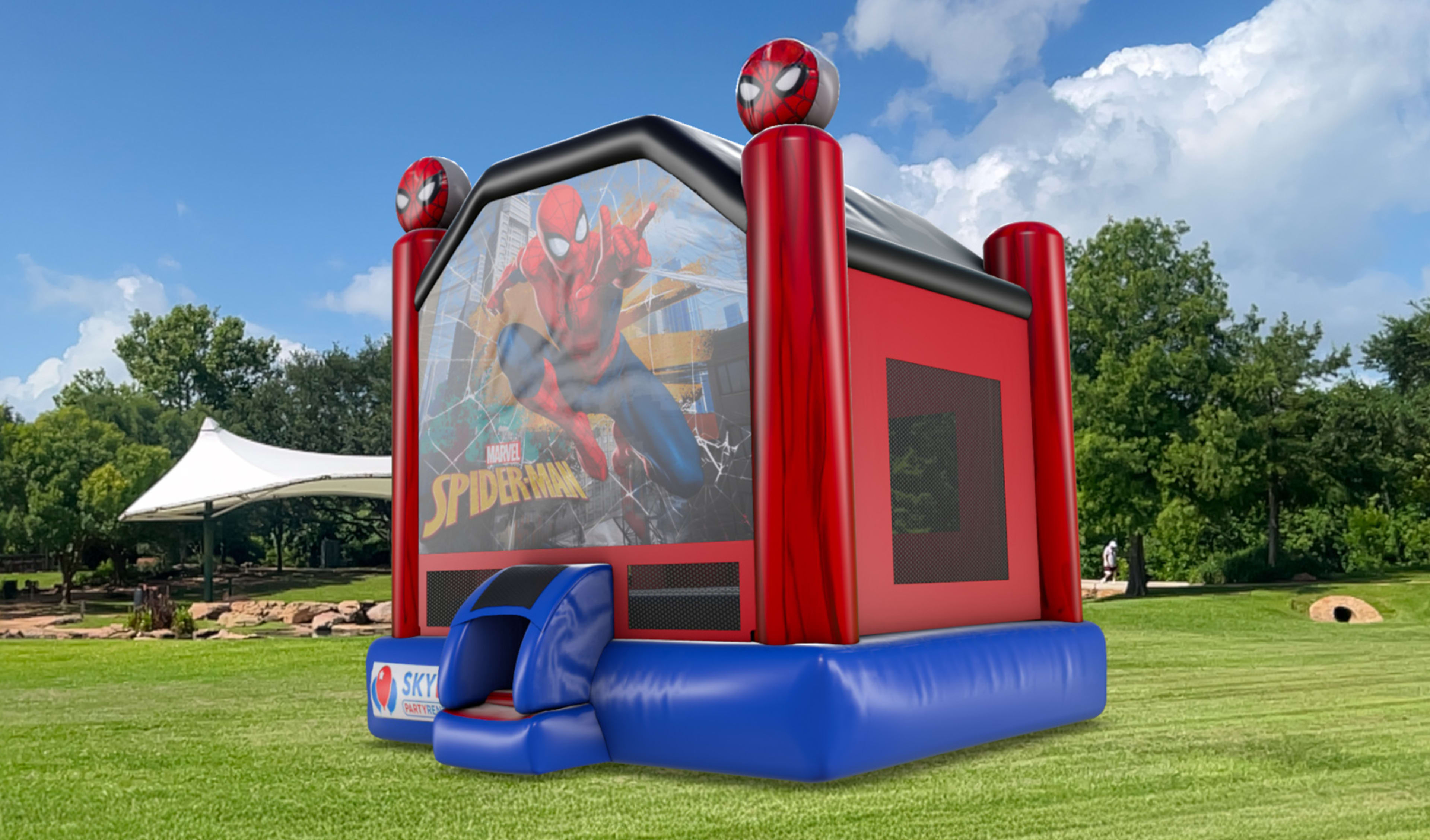 15 x 15 Spider Bounce House Party Rentals