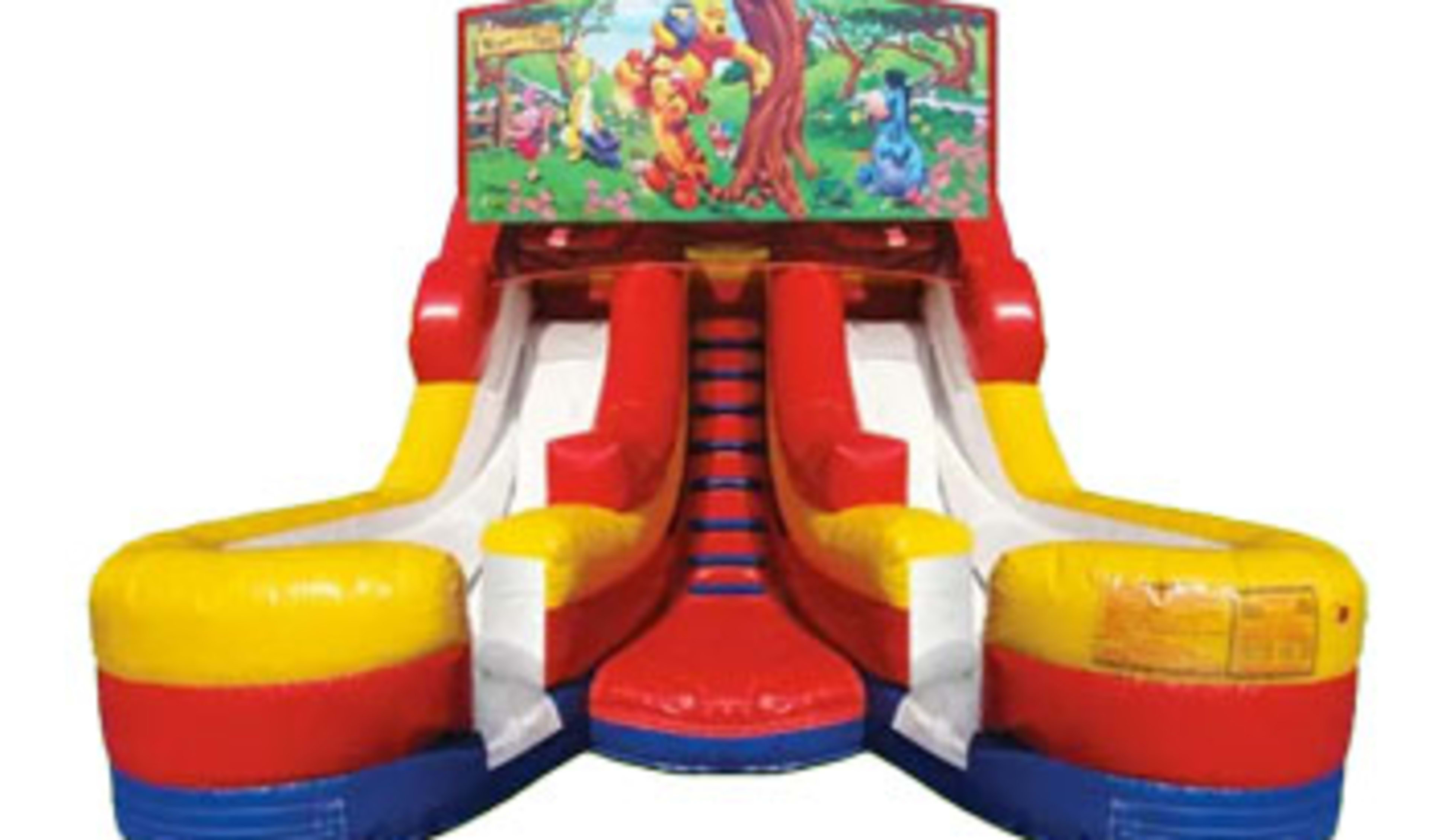 16ft Winnie the Pooh double slide rental