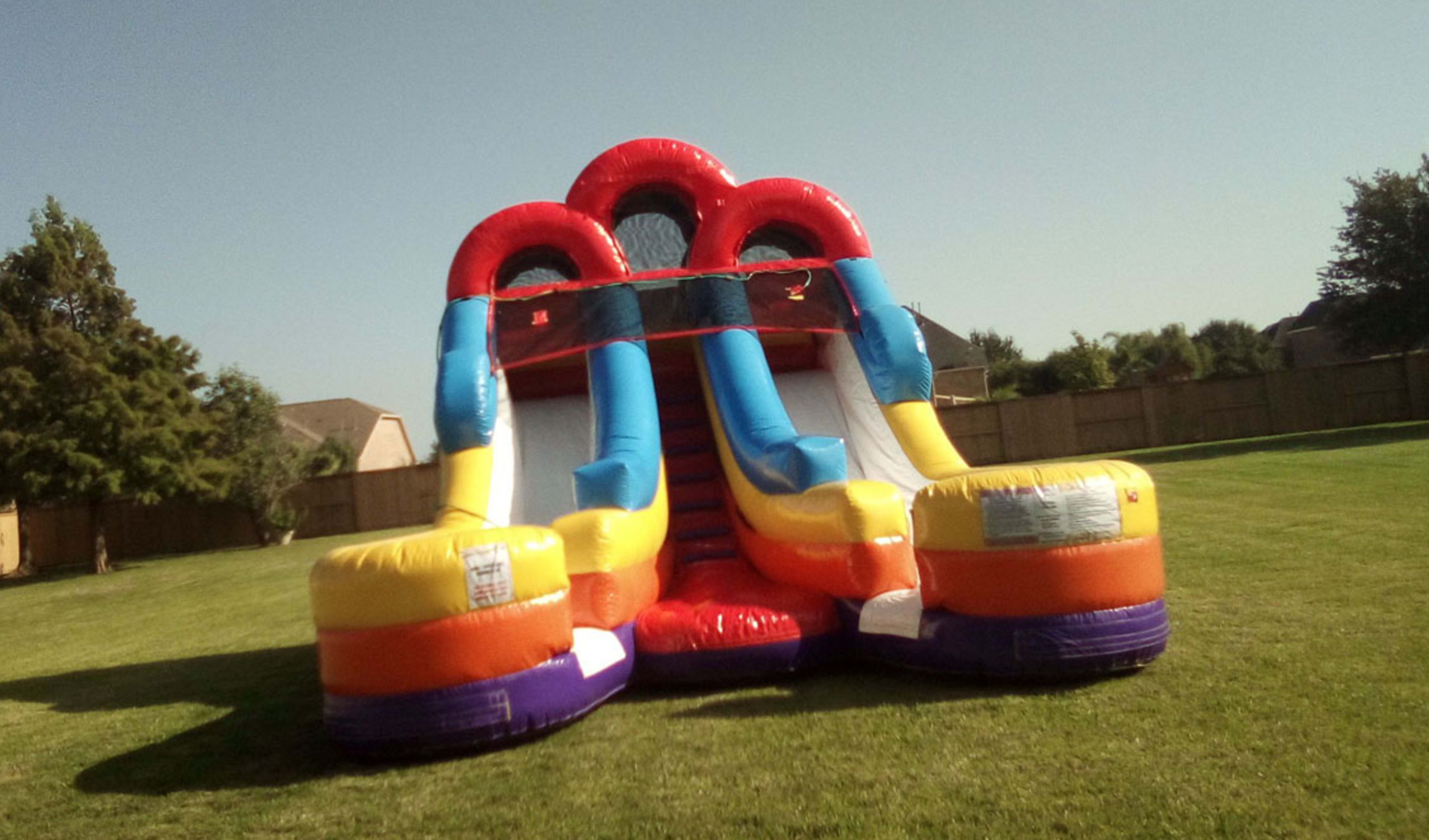 16ft Jr. Double Lane Slide