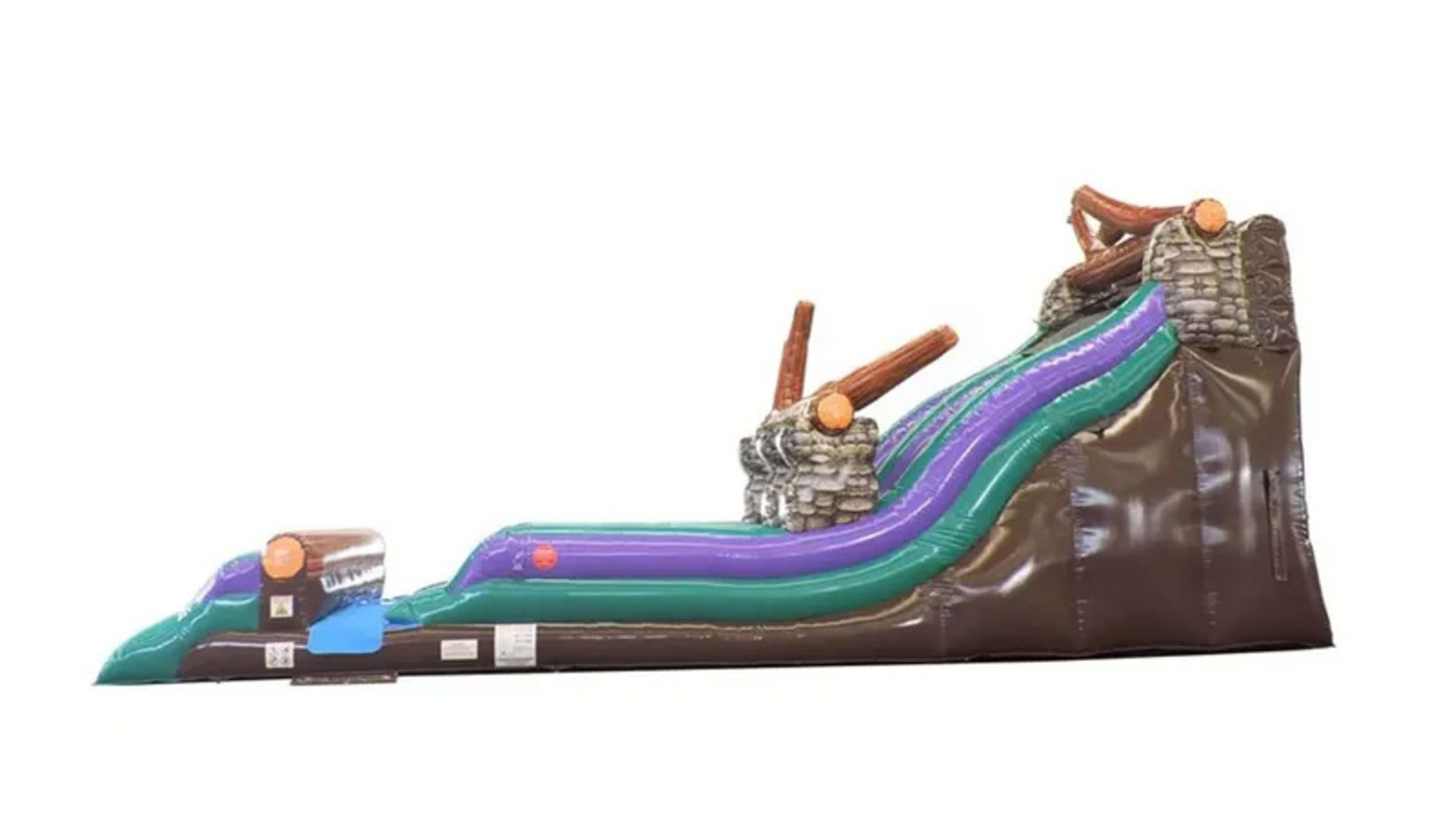 Side of Wild Rapids Water Slide