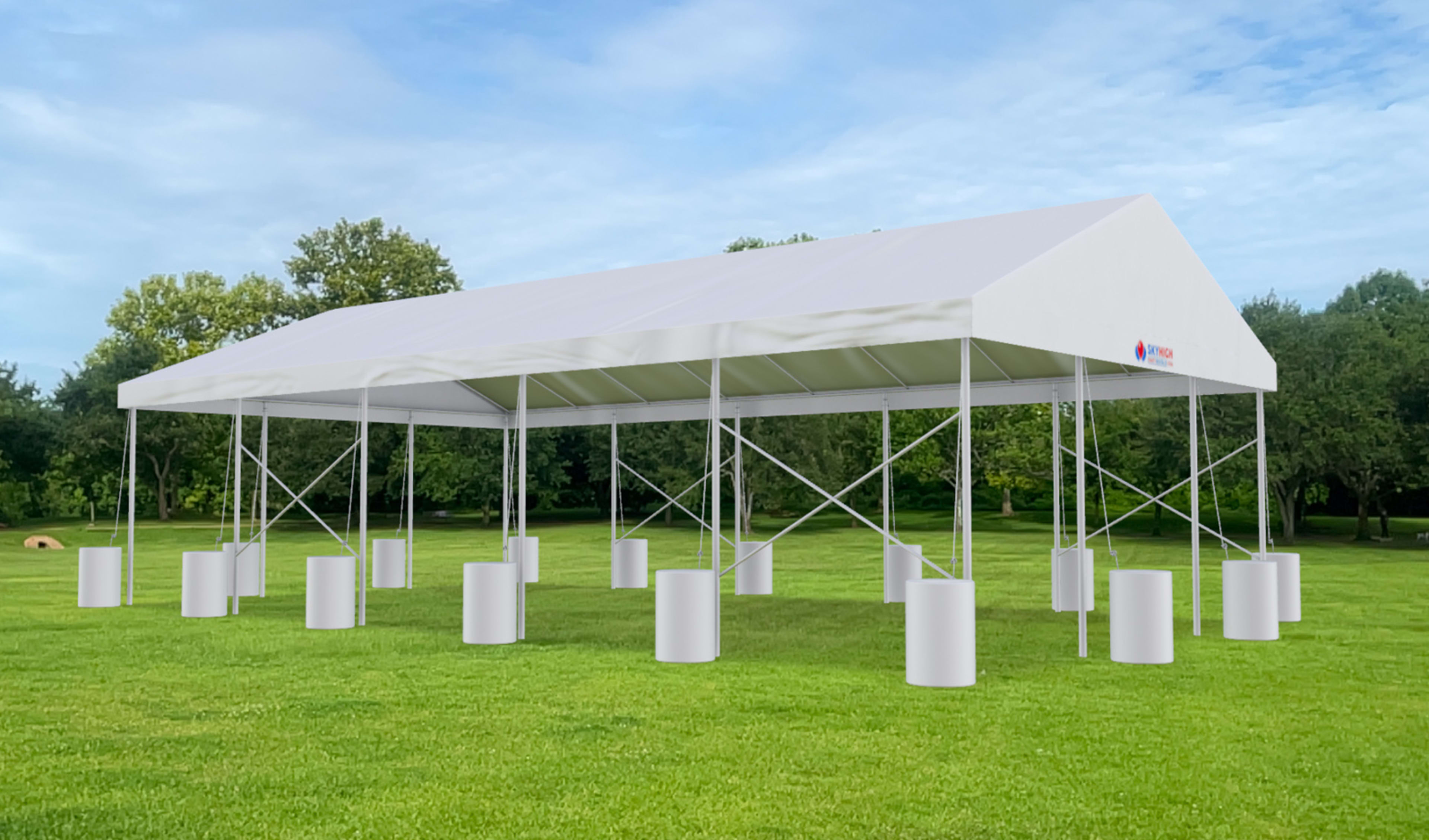 30' x 20' Drive Through Tent (D