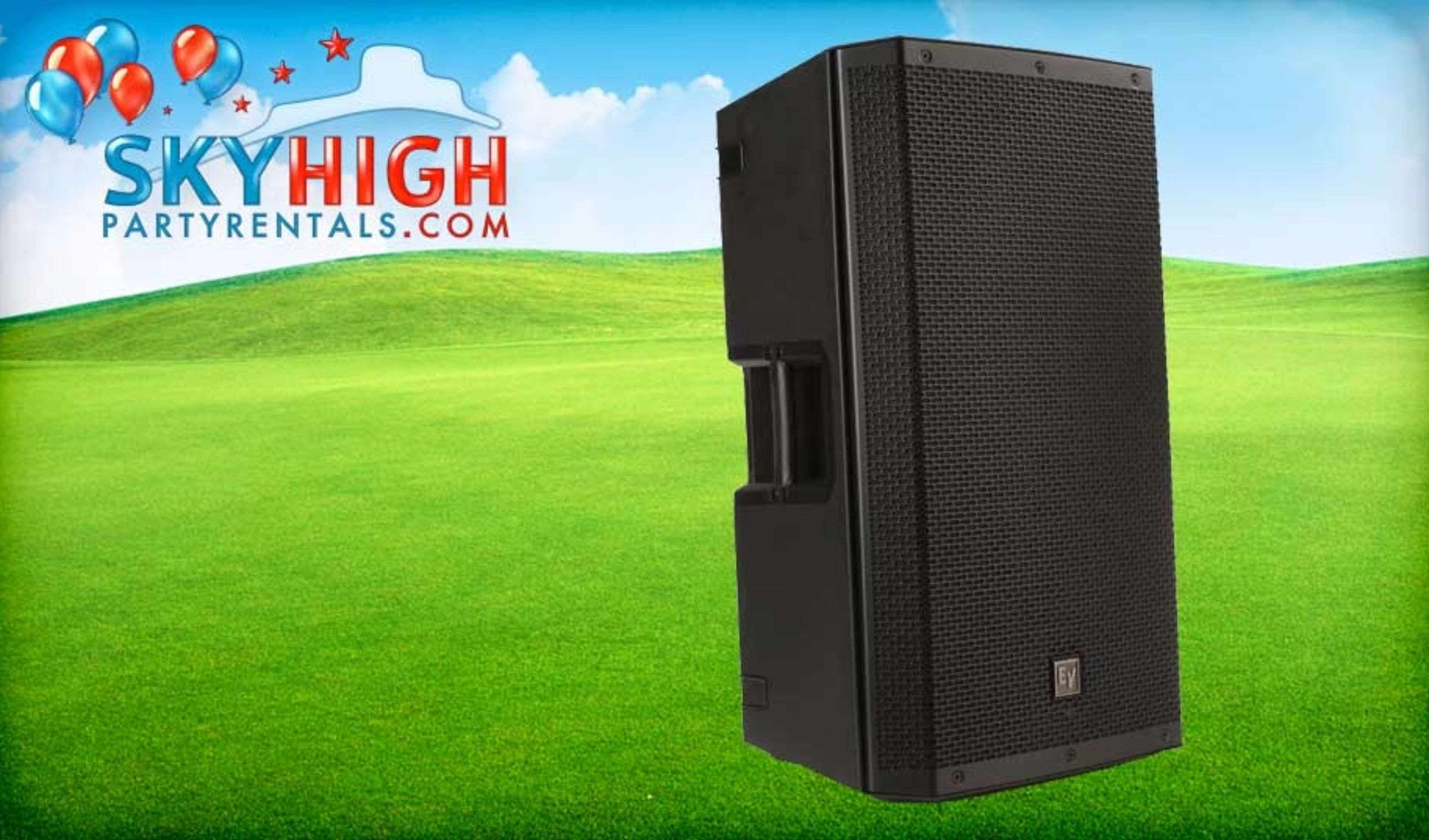 Powered Speaker for Rent Houston