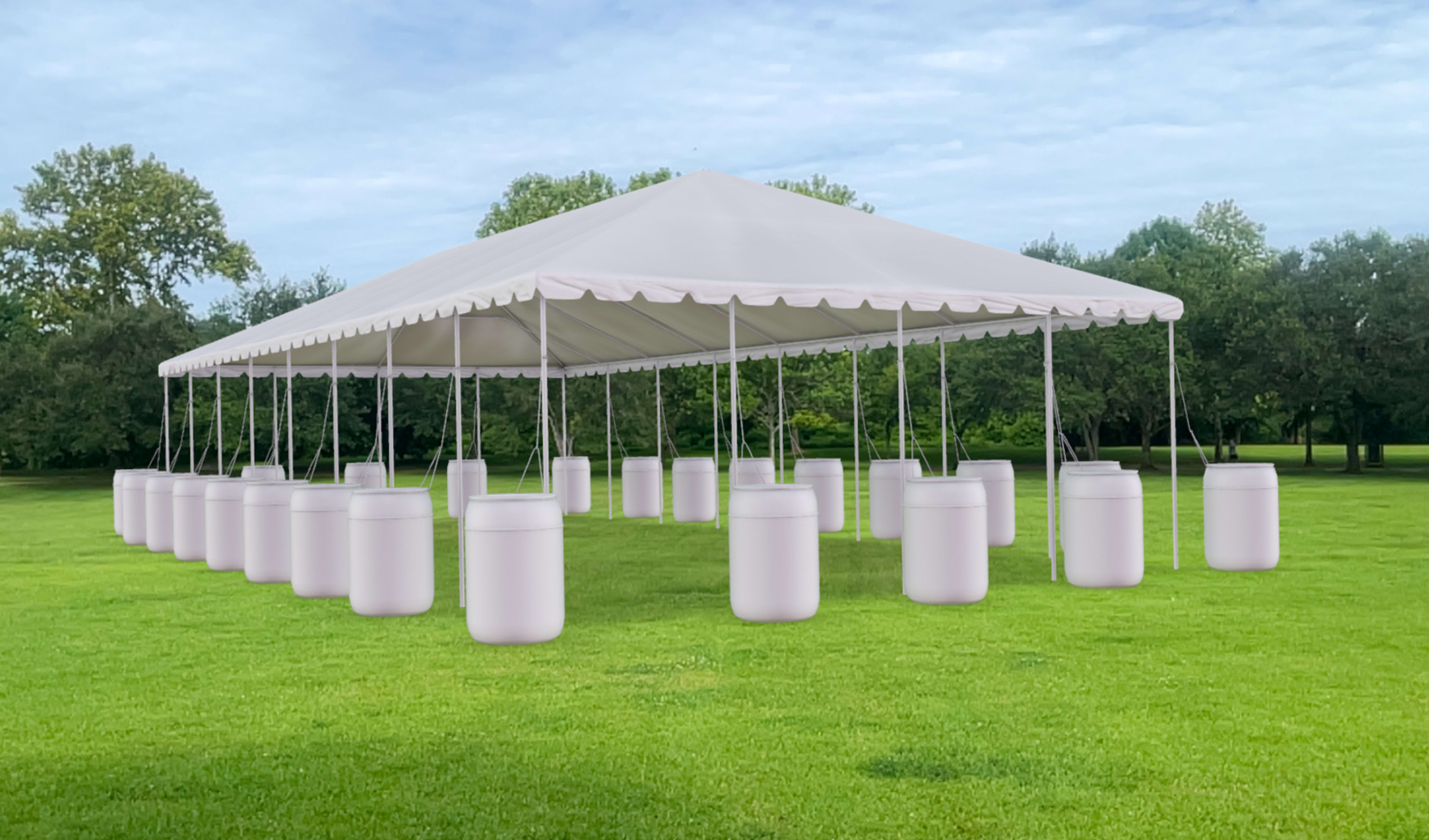 40ft x 80ft Frame Tent Rental