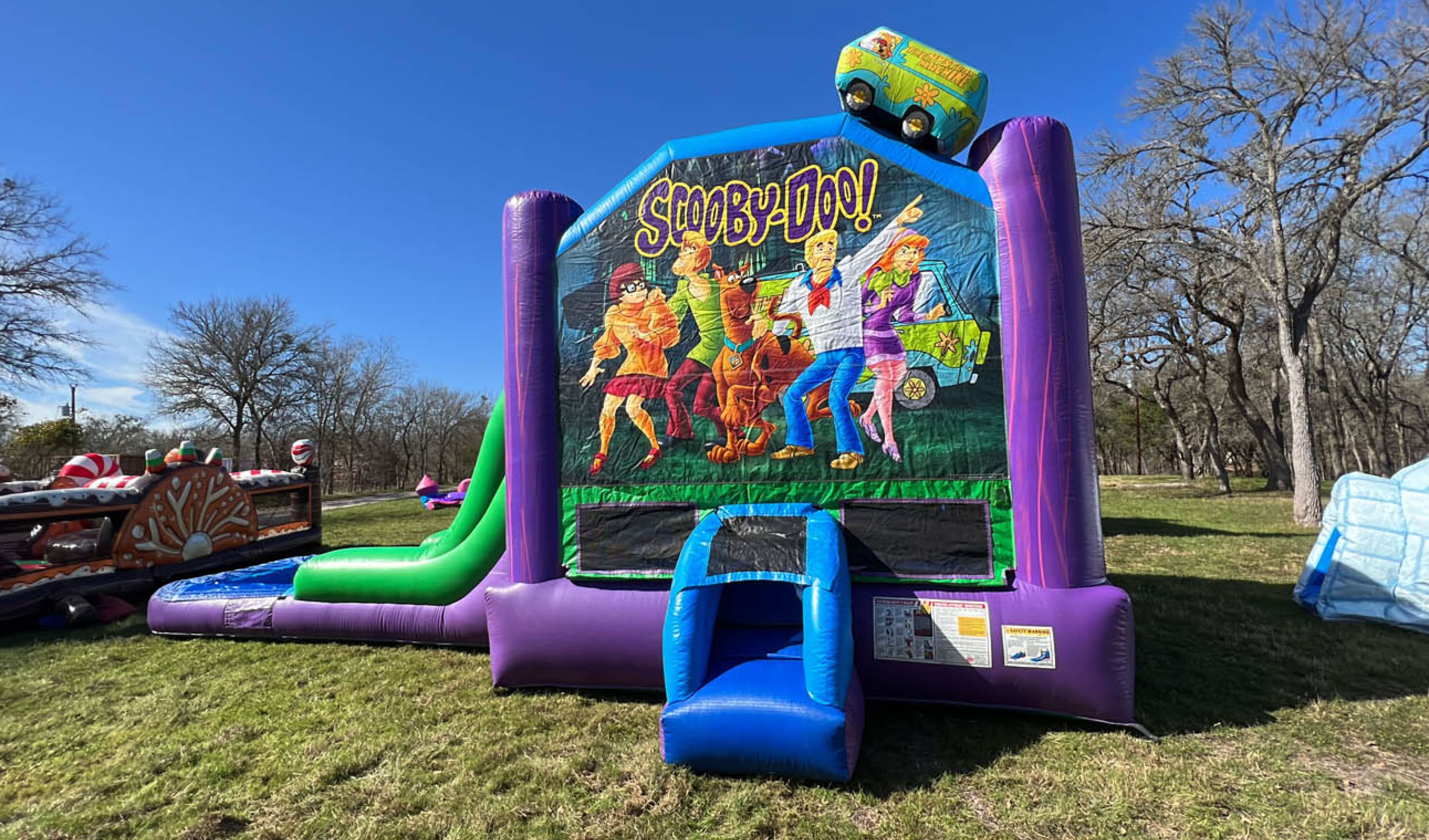 Scooby Doo EZ Combo Moonwalk  Rental