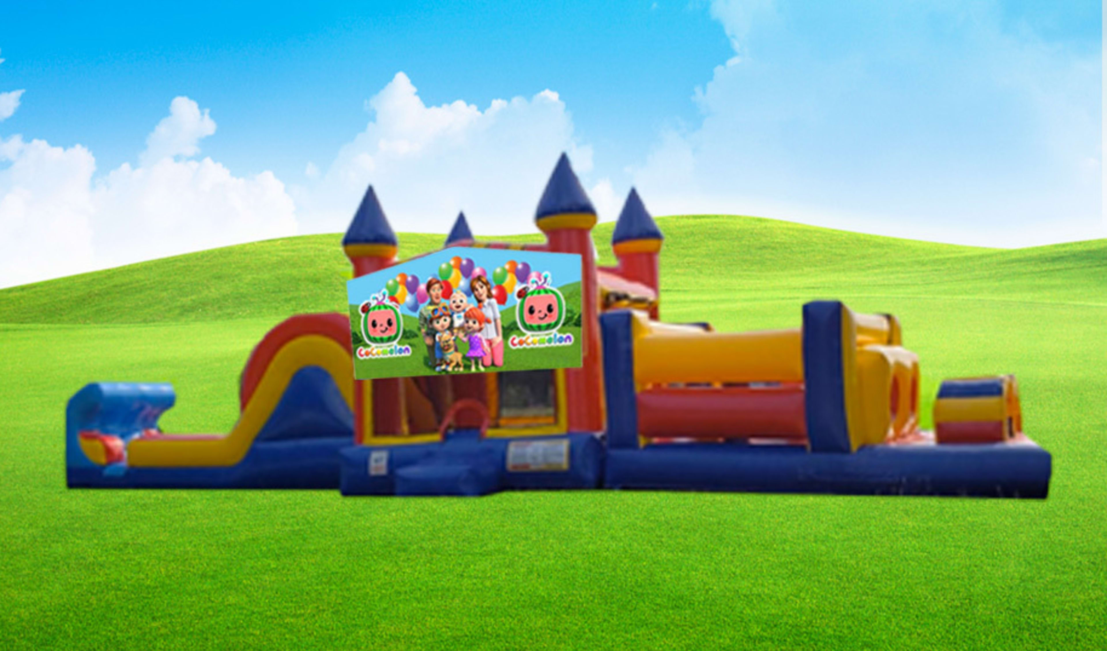 Coco Melon Obstacle Course Rental in Houston, TX 