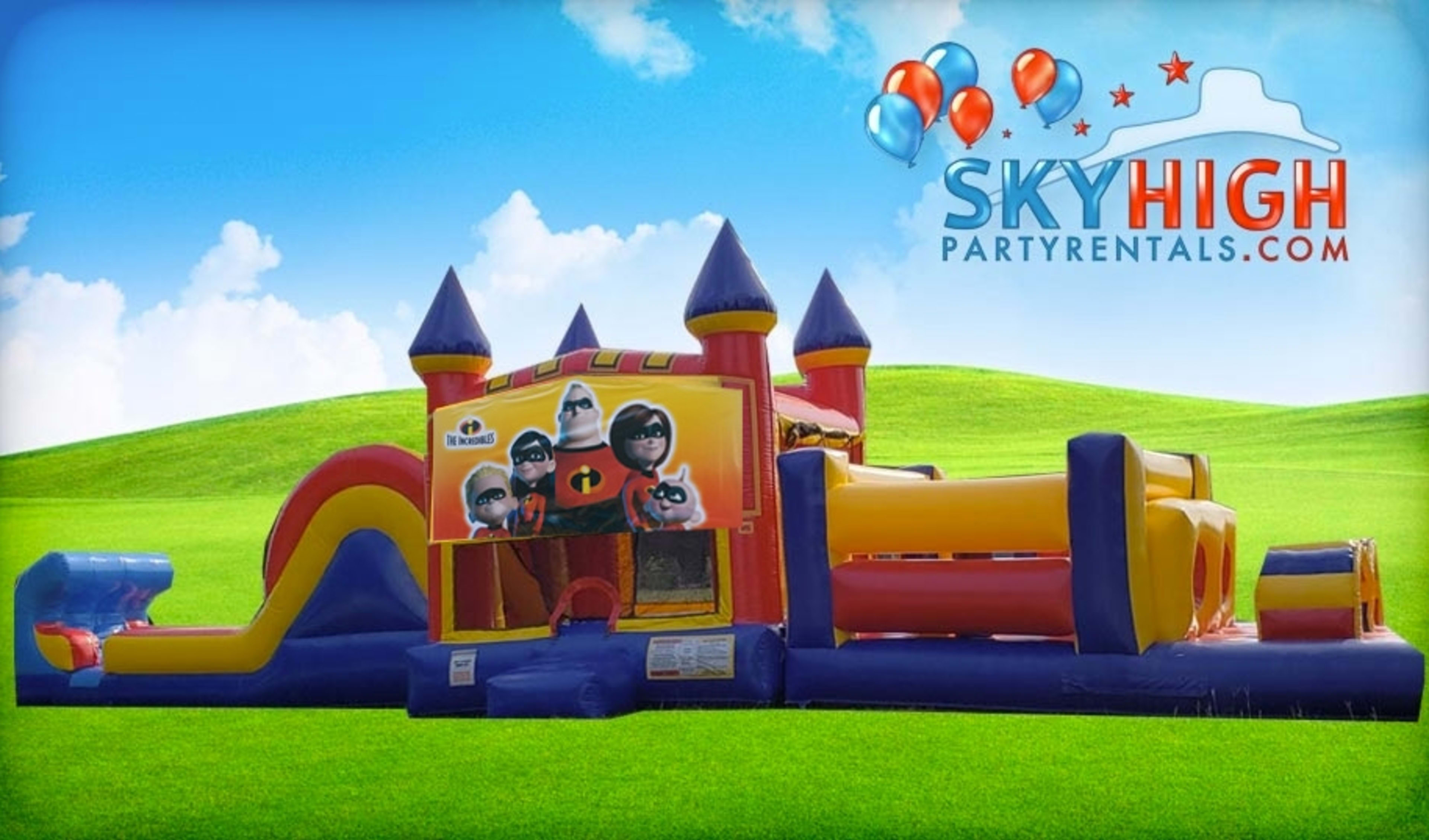 50ft Incredibles Obstacle Course
