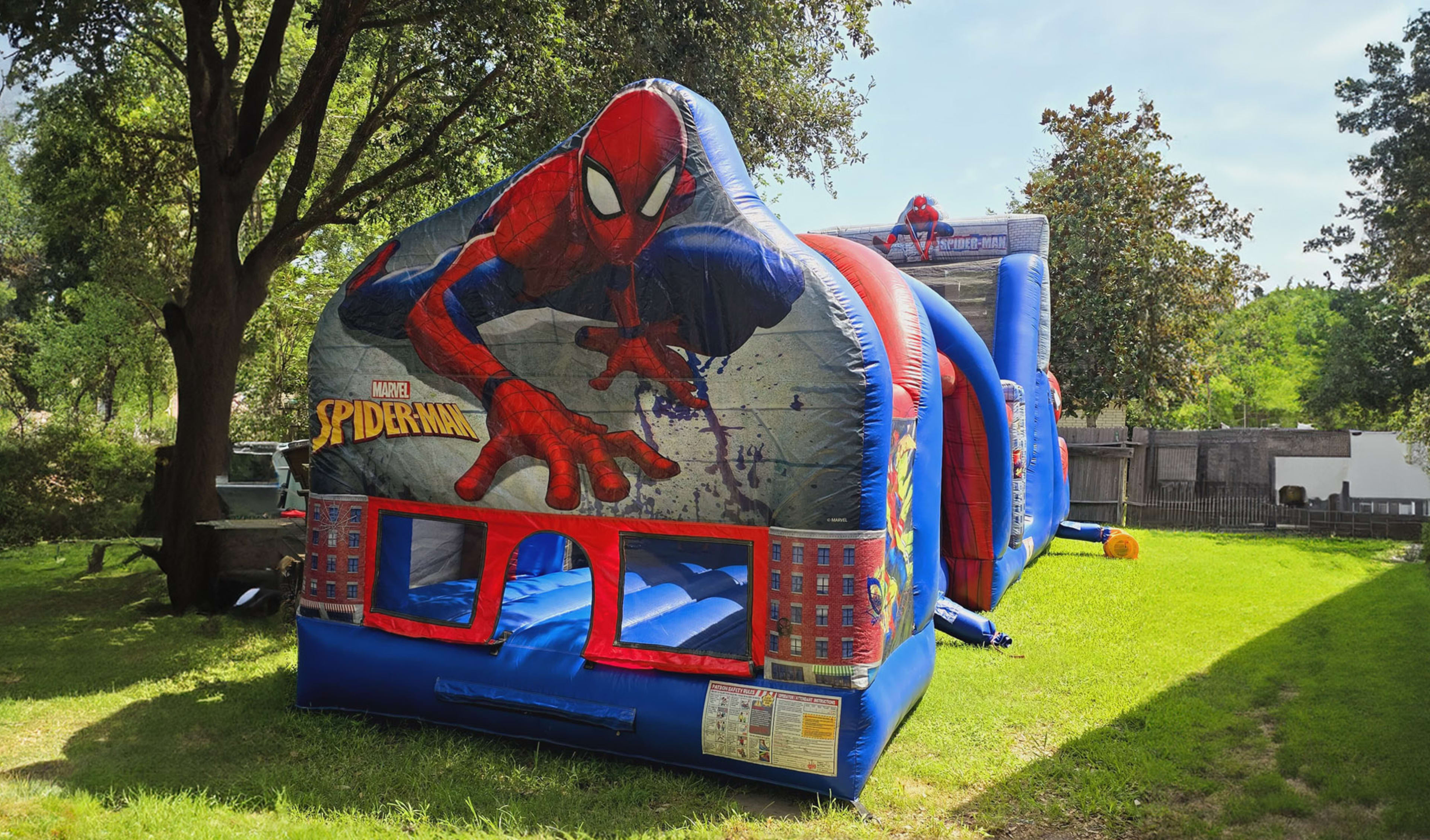 Spider Man Obstacle Course For Rent