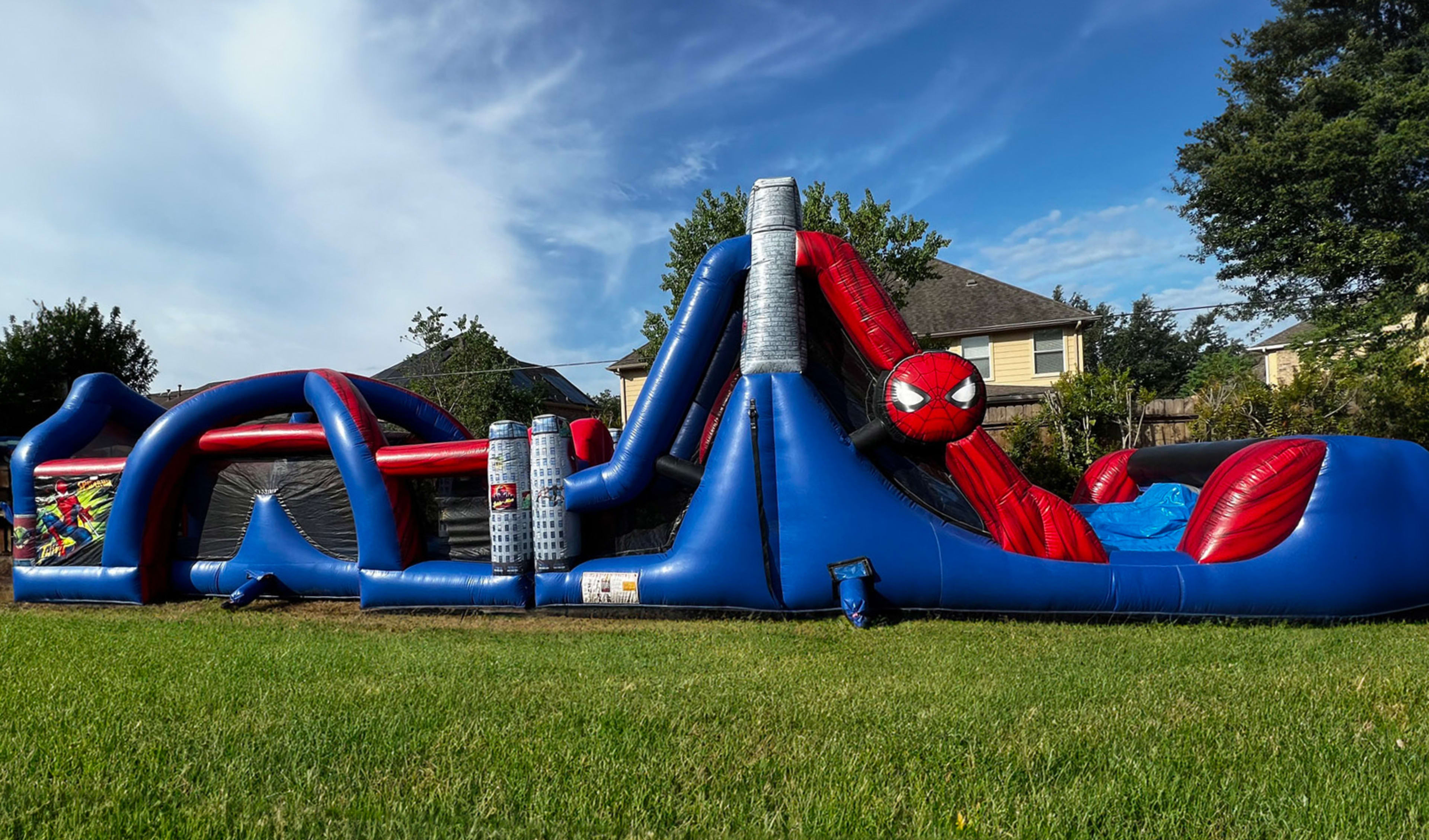 50ft Spider Man Obstacle