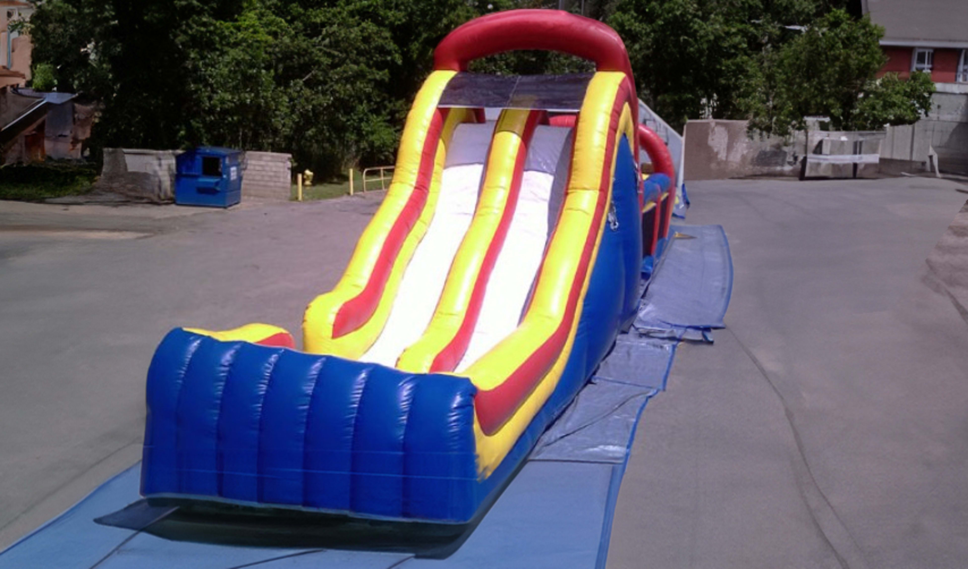 8 Element Obstacle with Double Rockwall Slide