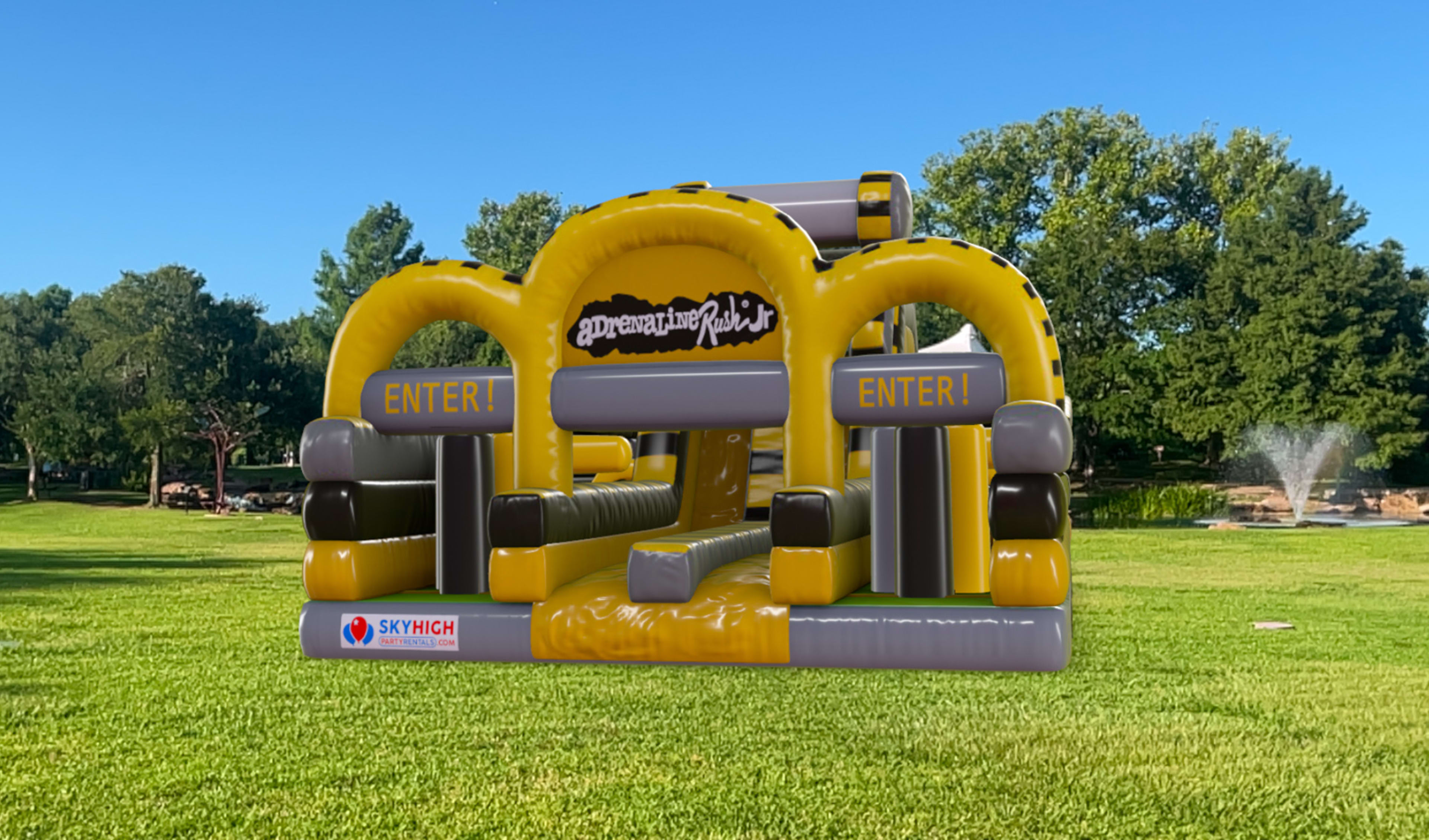 Adrenaline Rush Junior Obstacle Course Rentals