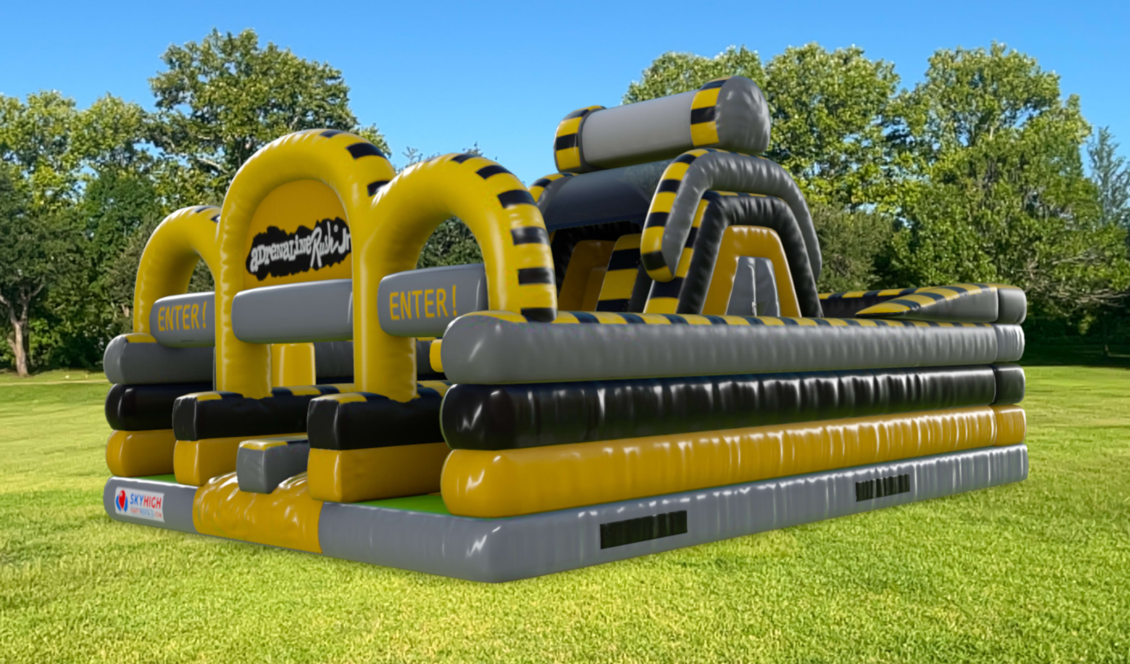 Adrenaline Rush Junior Obstacle Course Rentals