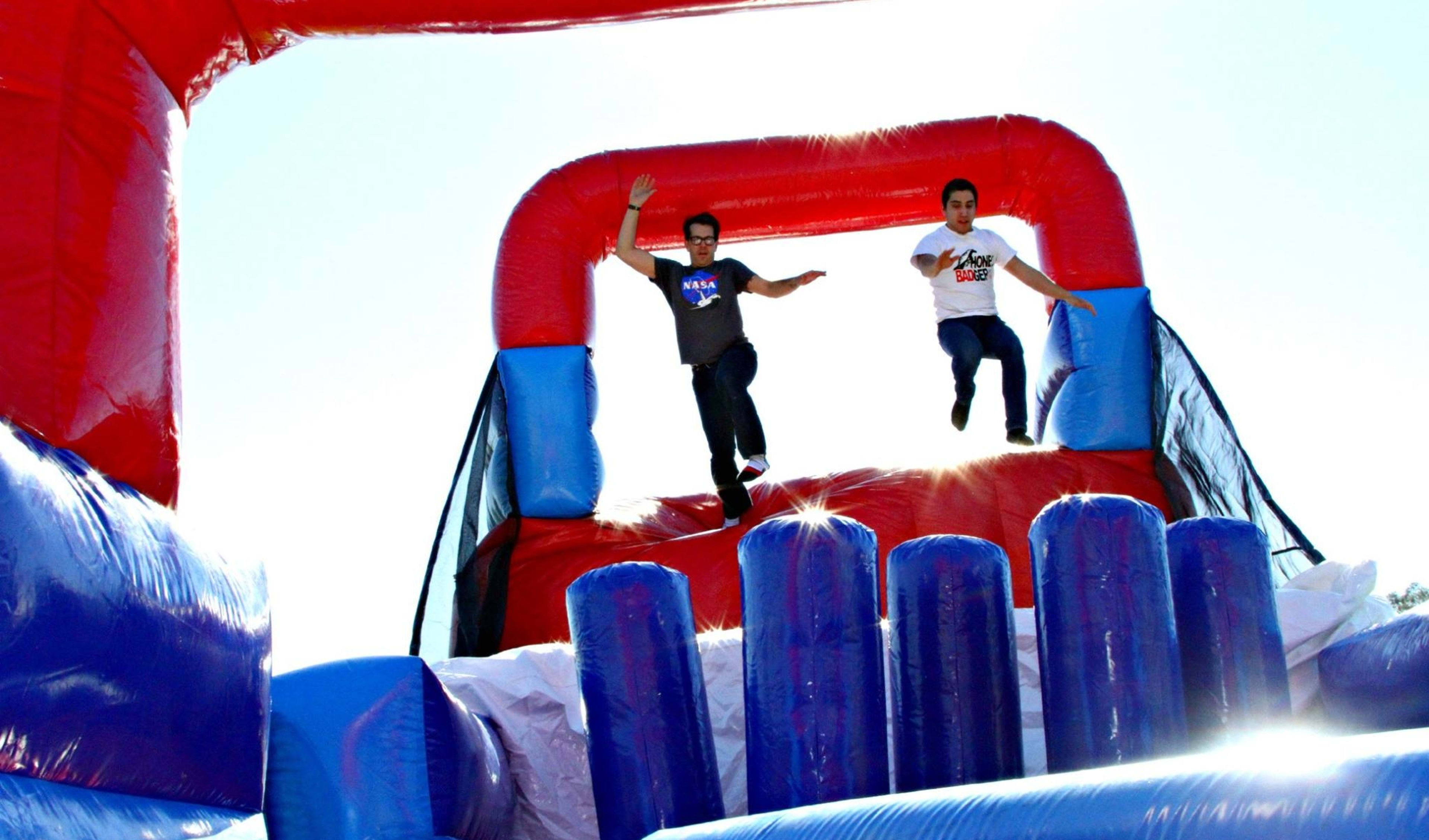 140ft Obstacle Course Ninja Warrior