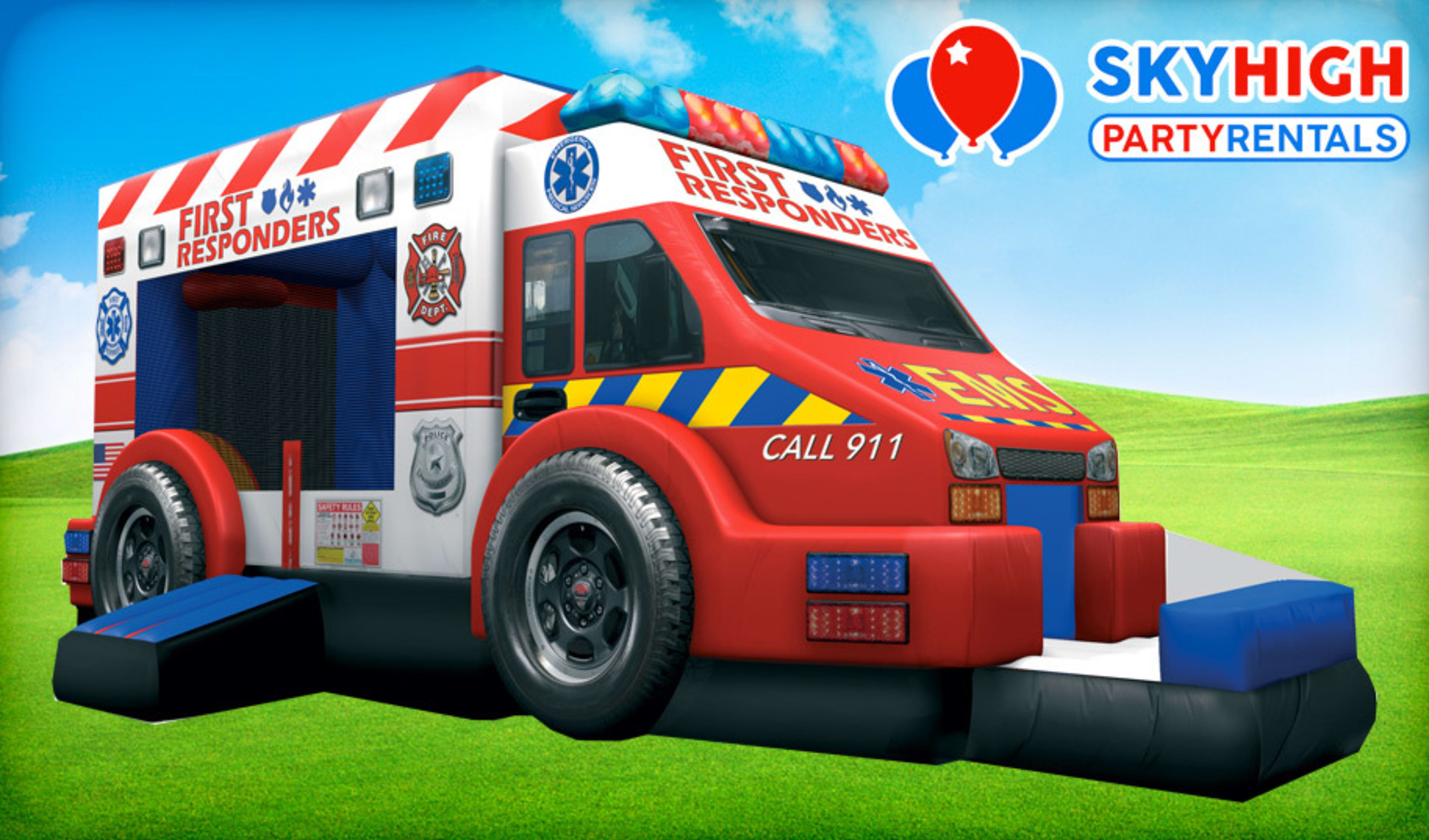 First Responders Ambulance Wet/Dry Combo