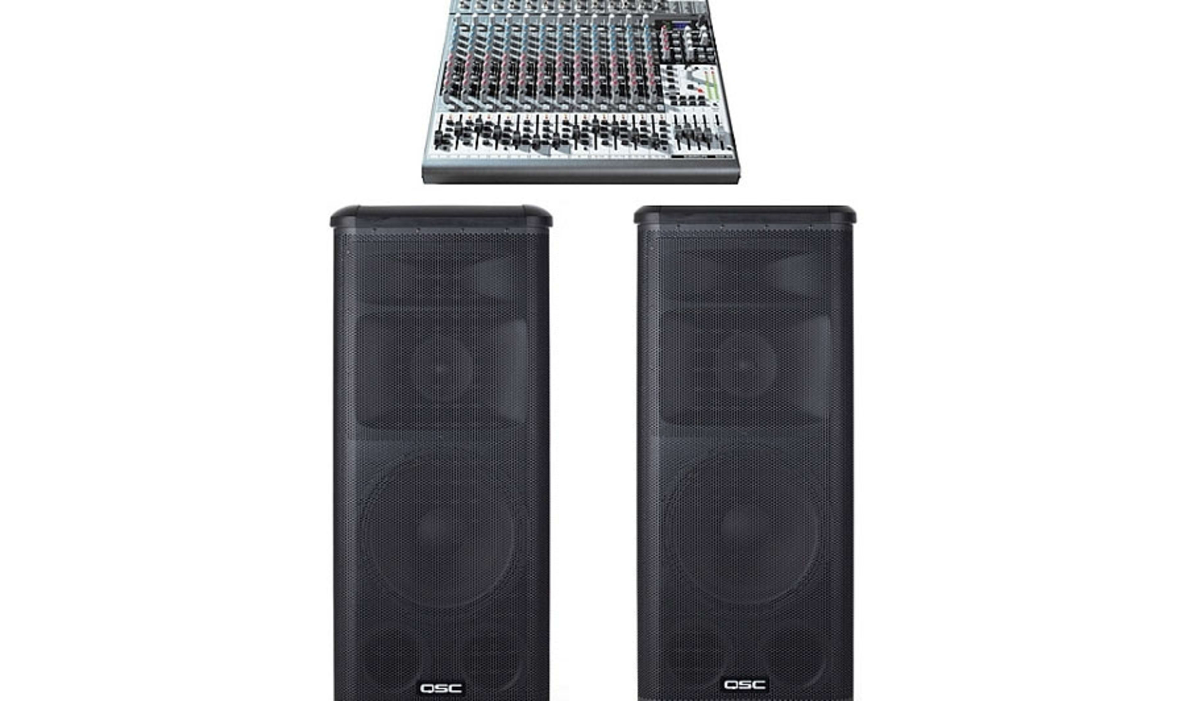 Large PA system rental