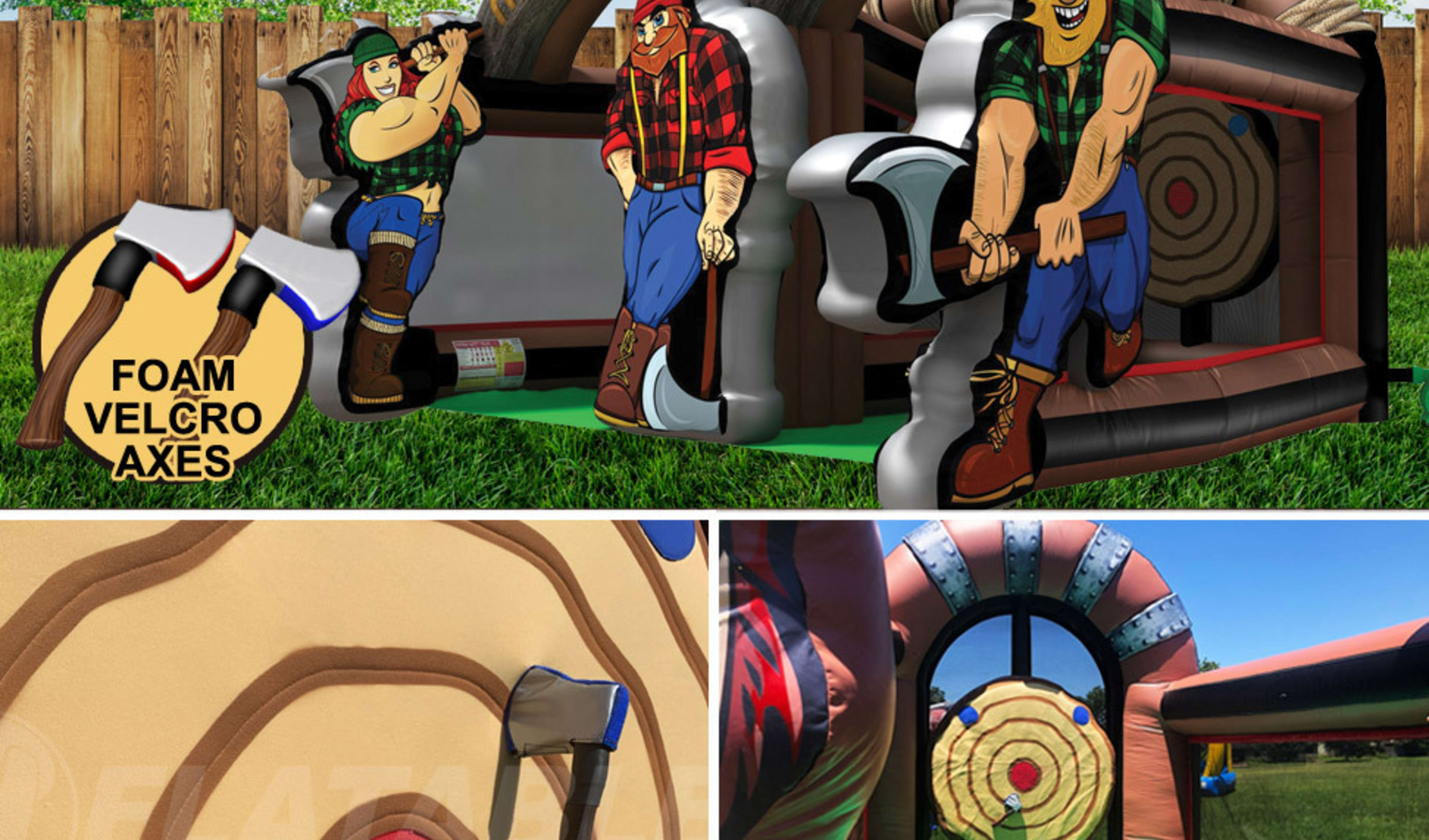 Lumber Jack Axe Throw Rental