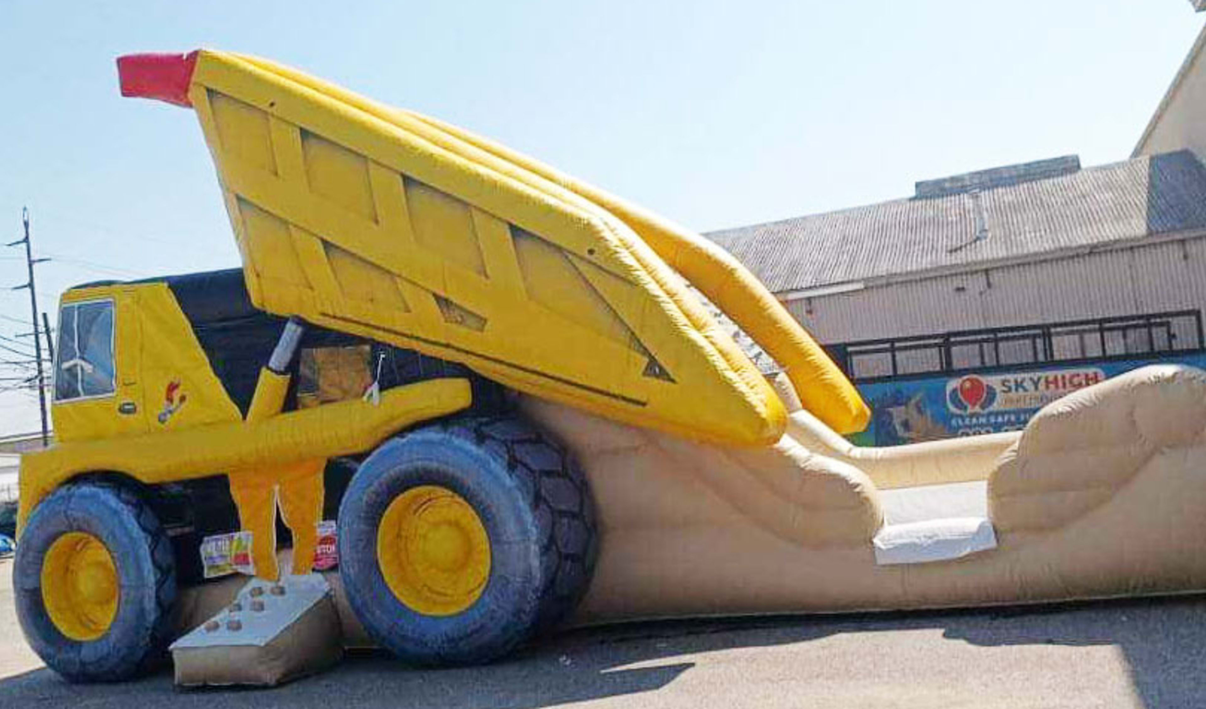Dump Truck Construction Bounce House Party Rentals