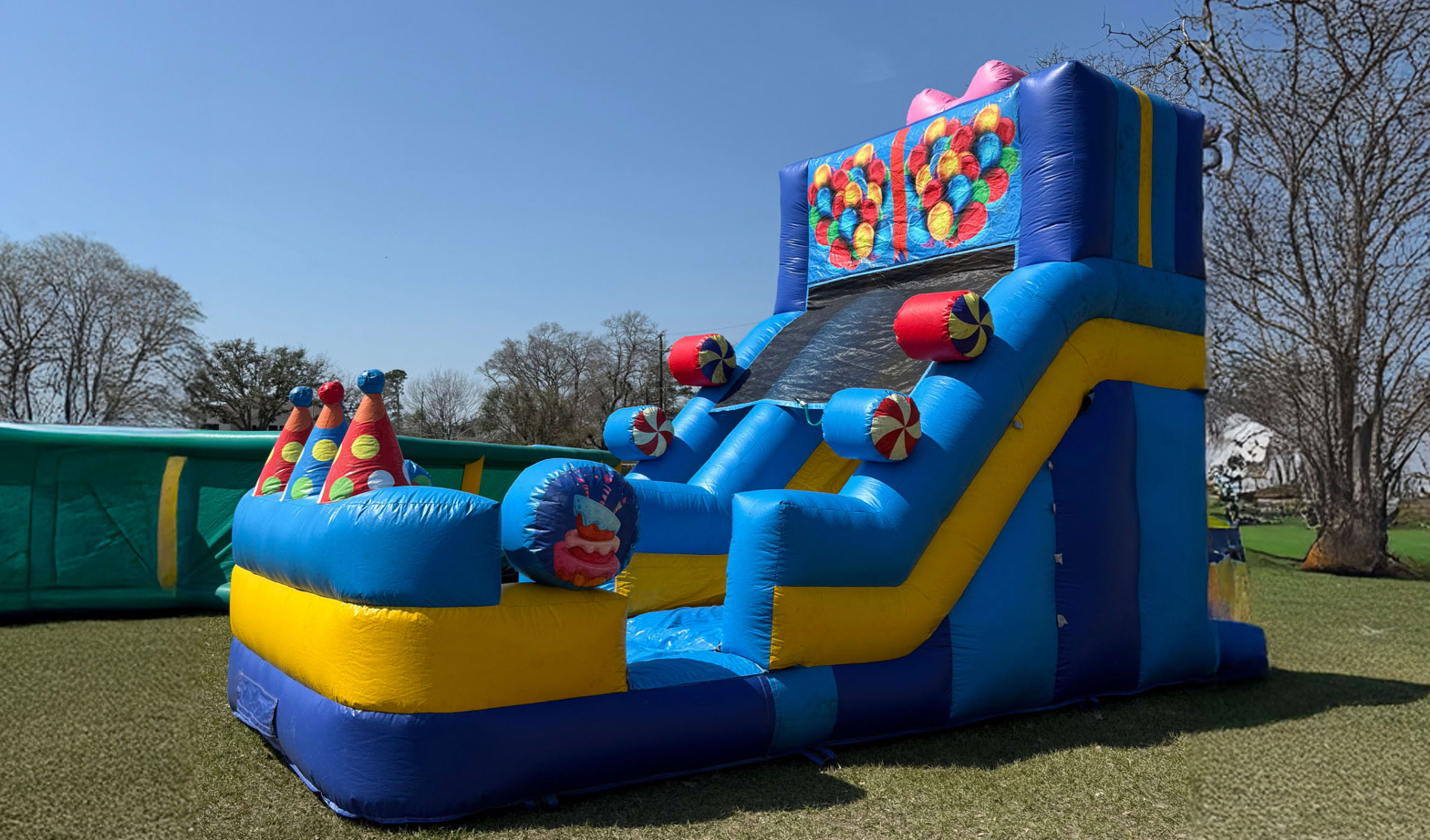 birthday themed water slide for rent