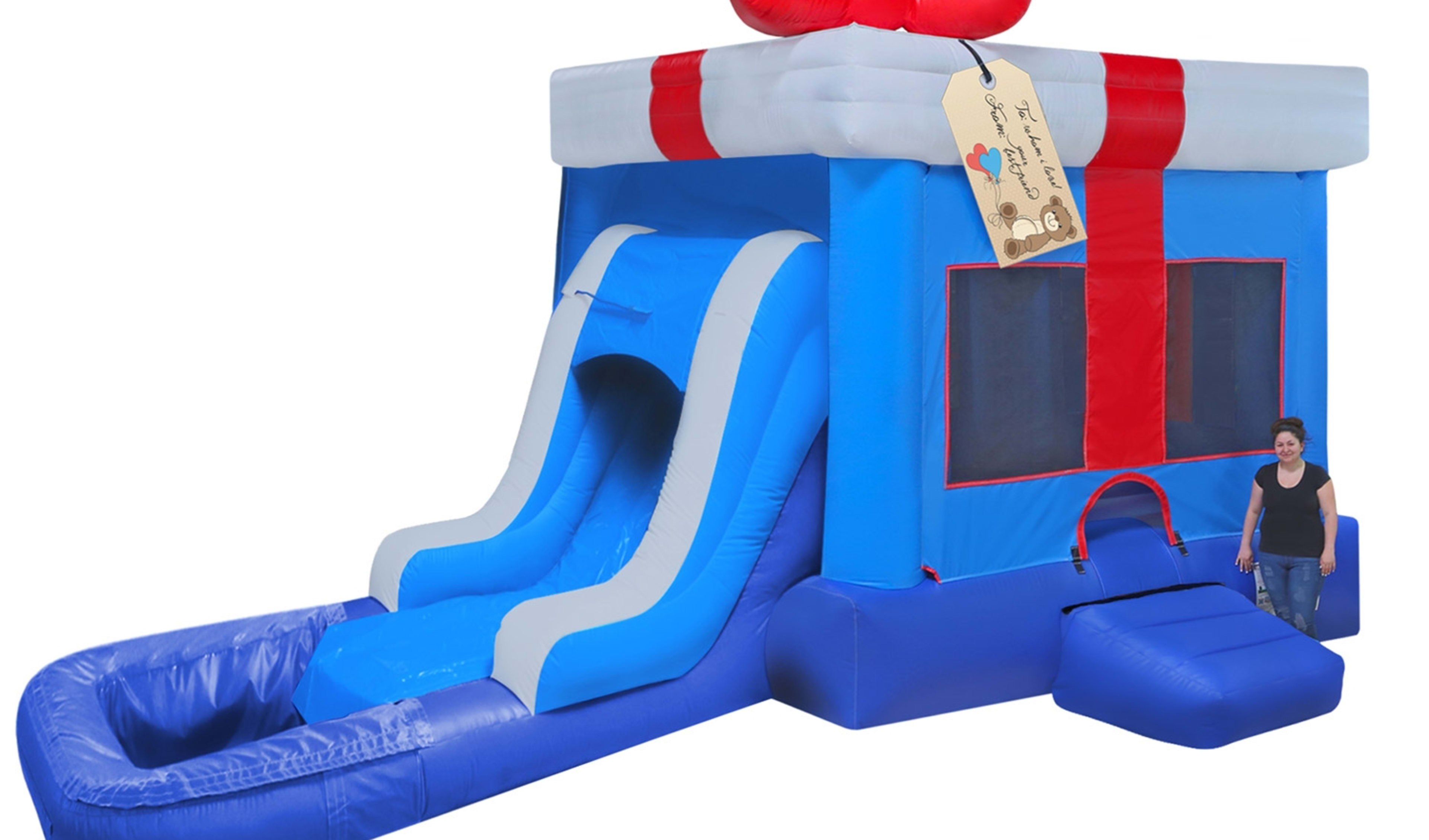 Birthday Gift Box Water Slide Rentals