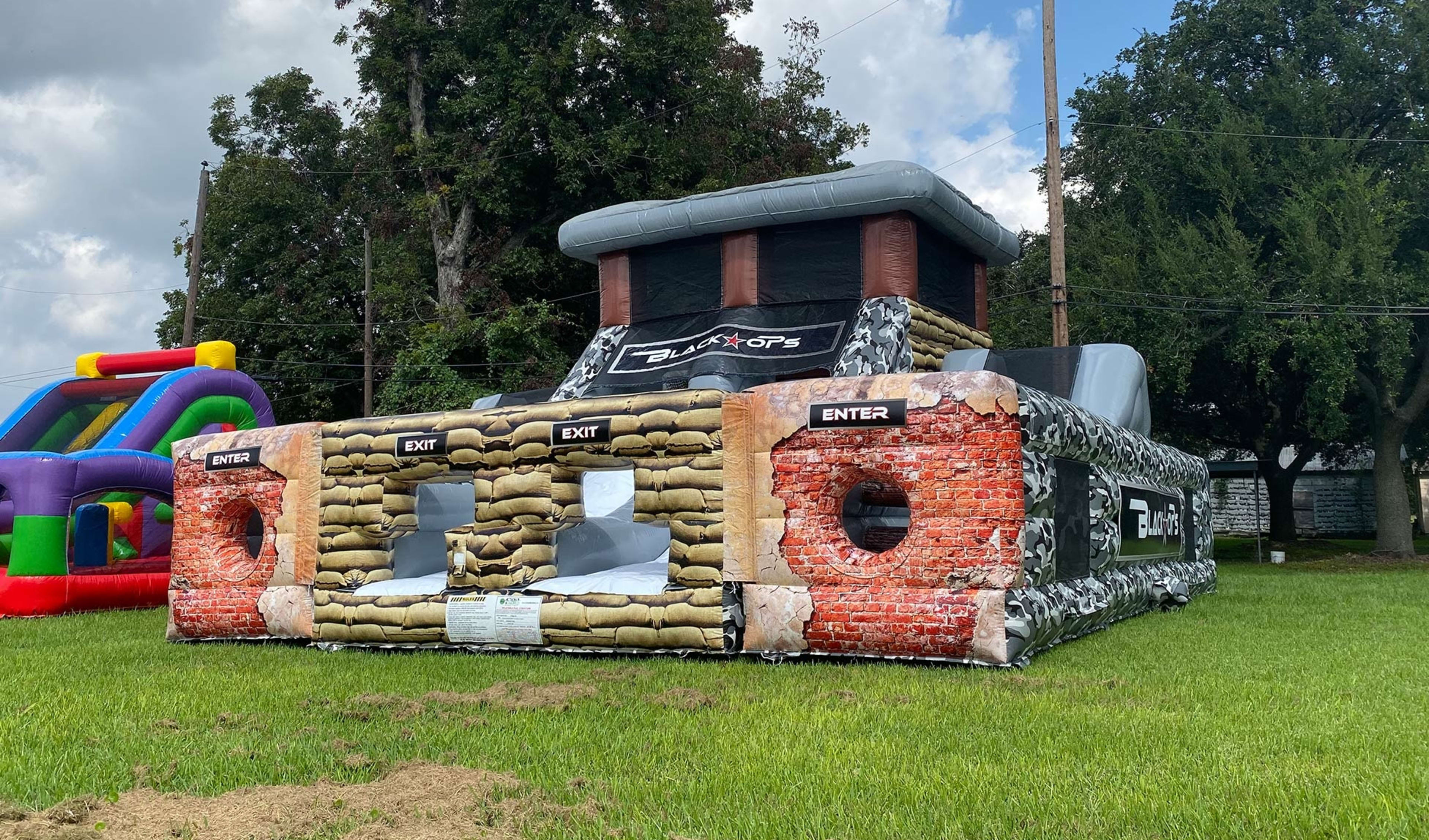 Team Building Obstacle Black Ops