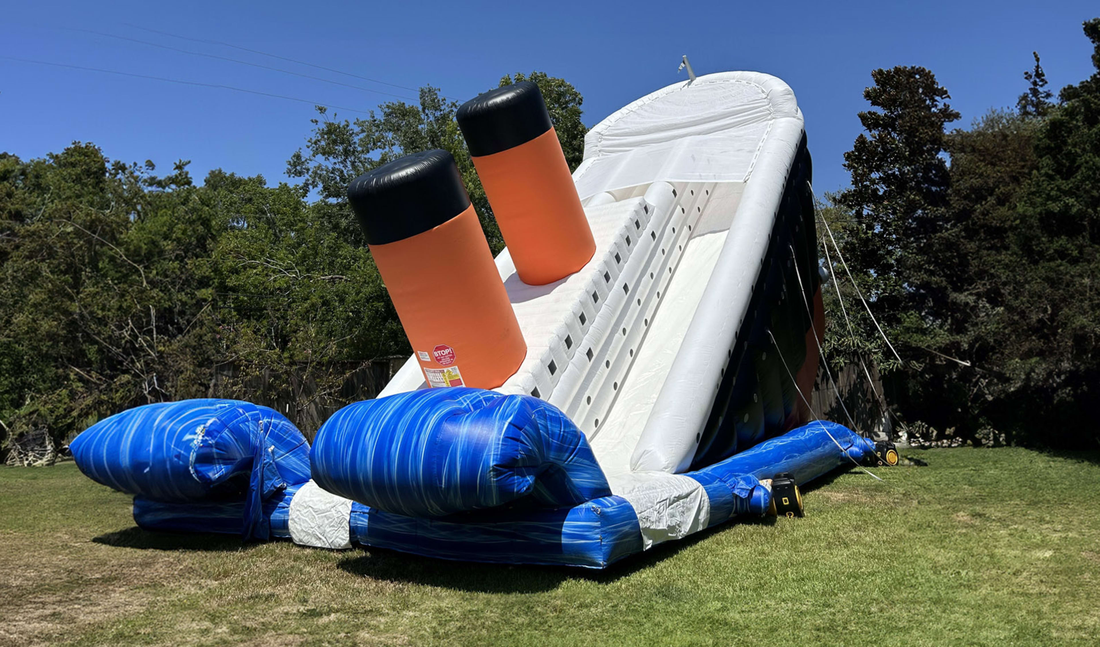 Titanic Giant Inflatable Slide